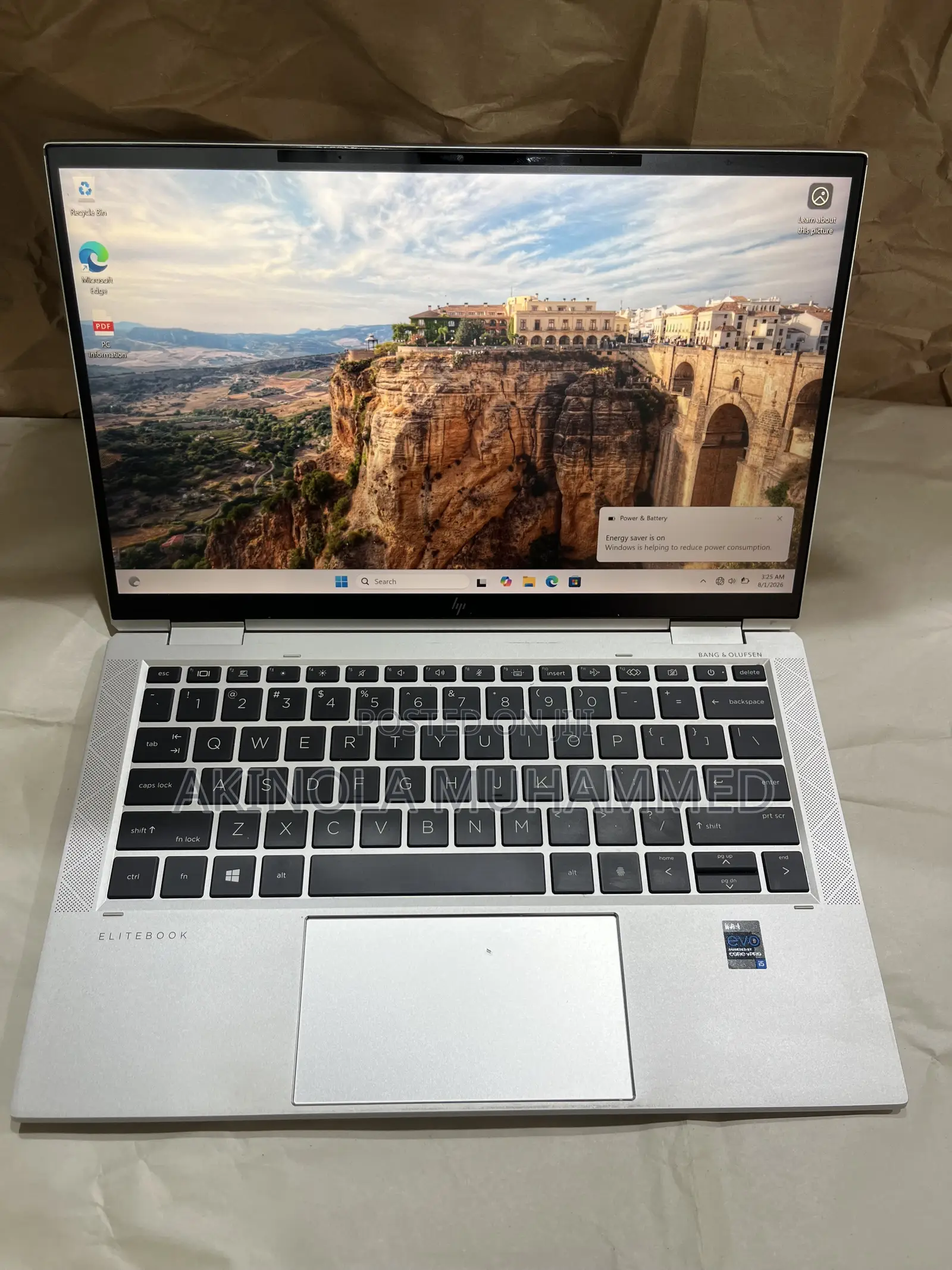 Laptop HP EliteBook x360 1030 G8 16GB Intel Core i5 SSD 256GB