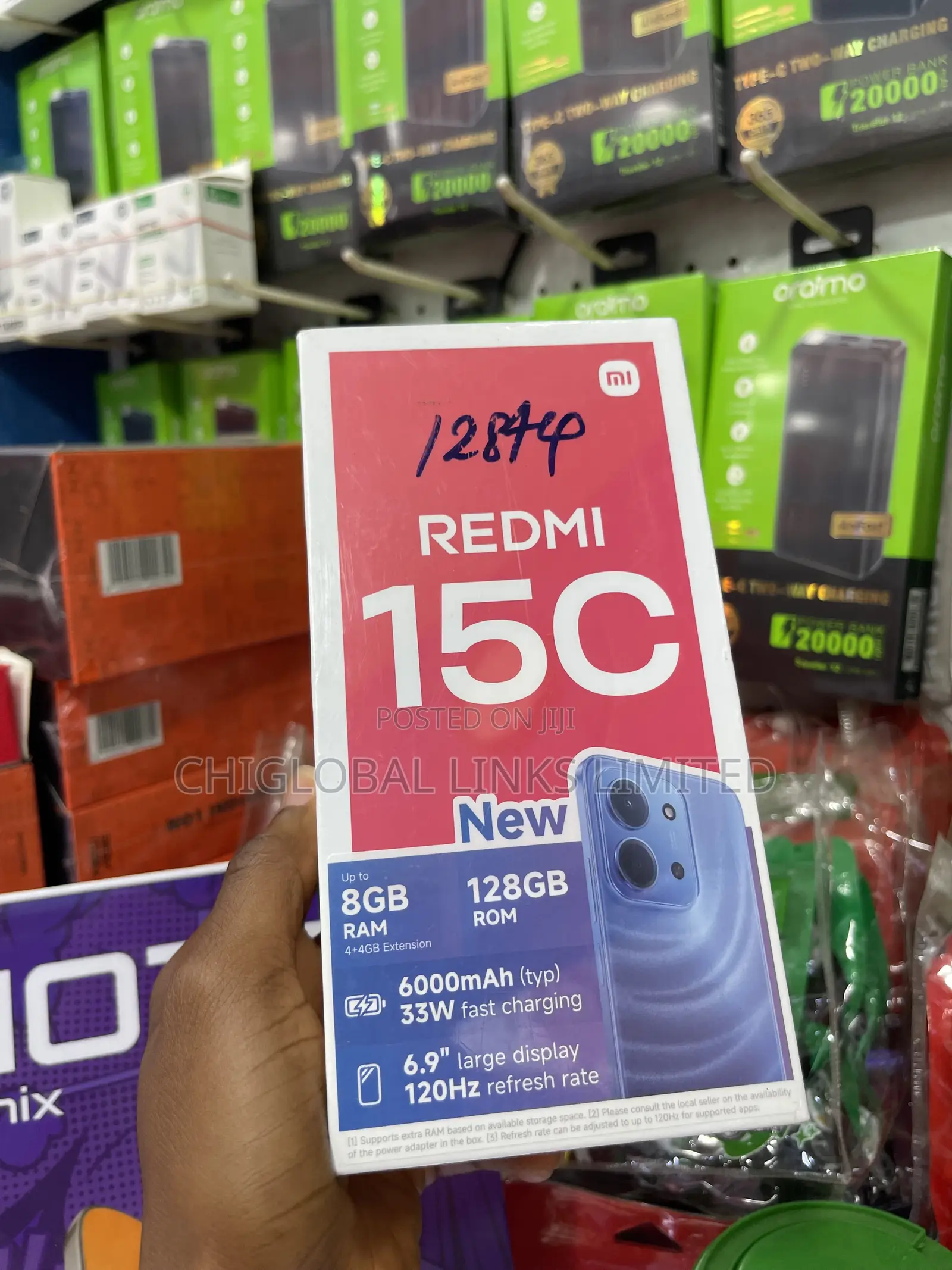 New Xiaomi Redmi 15C 4G 128 GB Blue