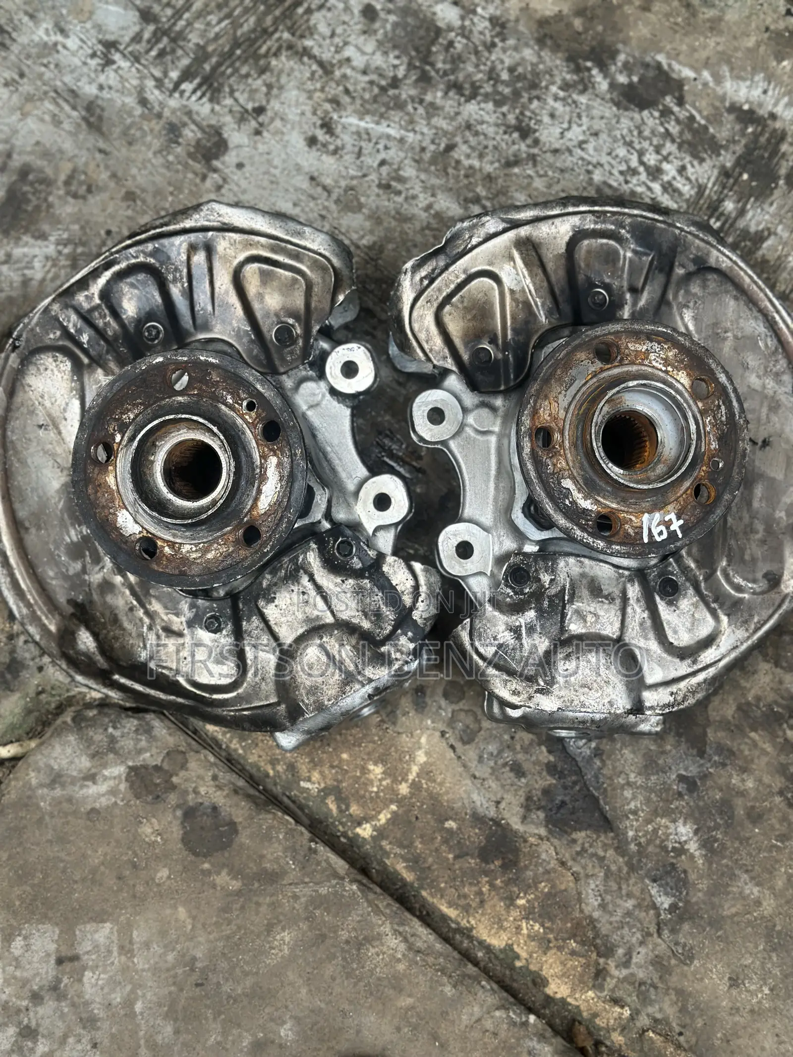 Mercedes Benz Gle450 W167 Back Hub