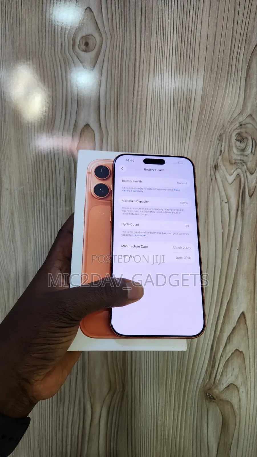 Apple iPhone 17 Pro Max 256 GB Orange