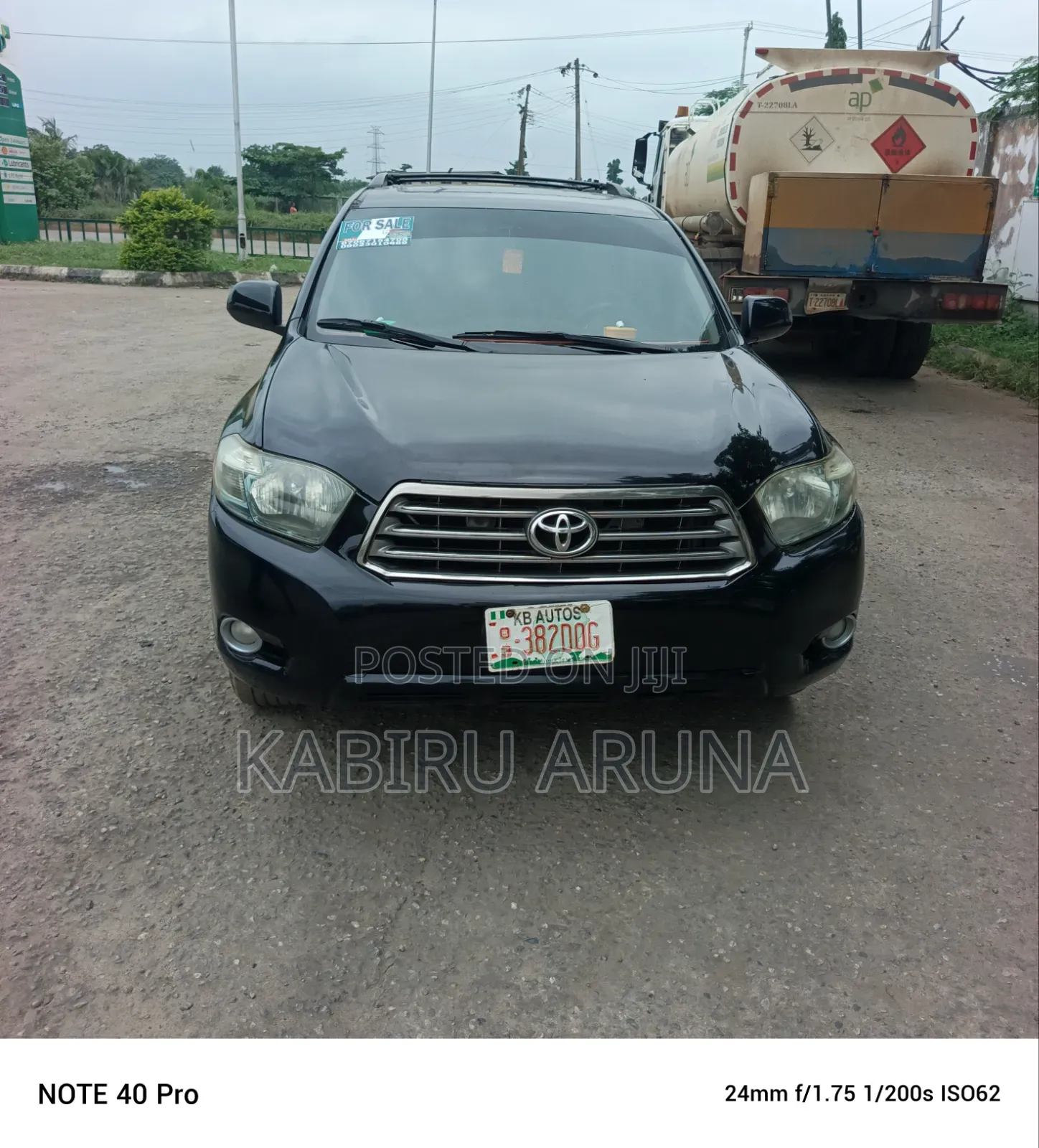Toyota Highlander 2007 Black