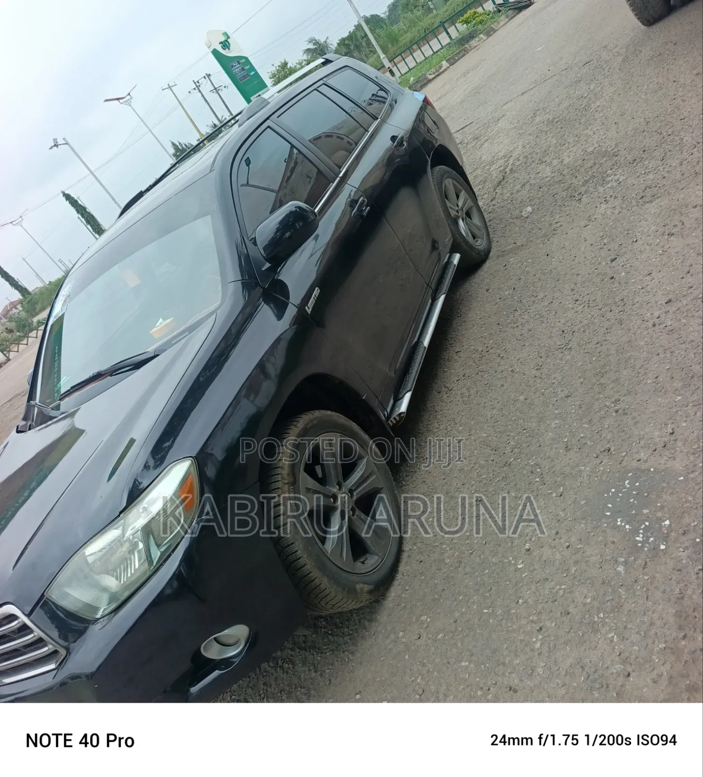 Toyota Highlander 2007 Black