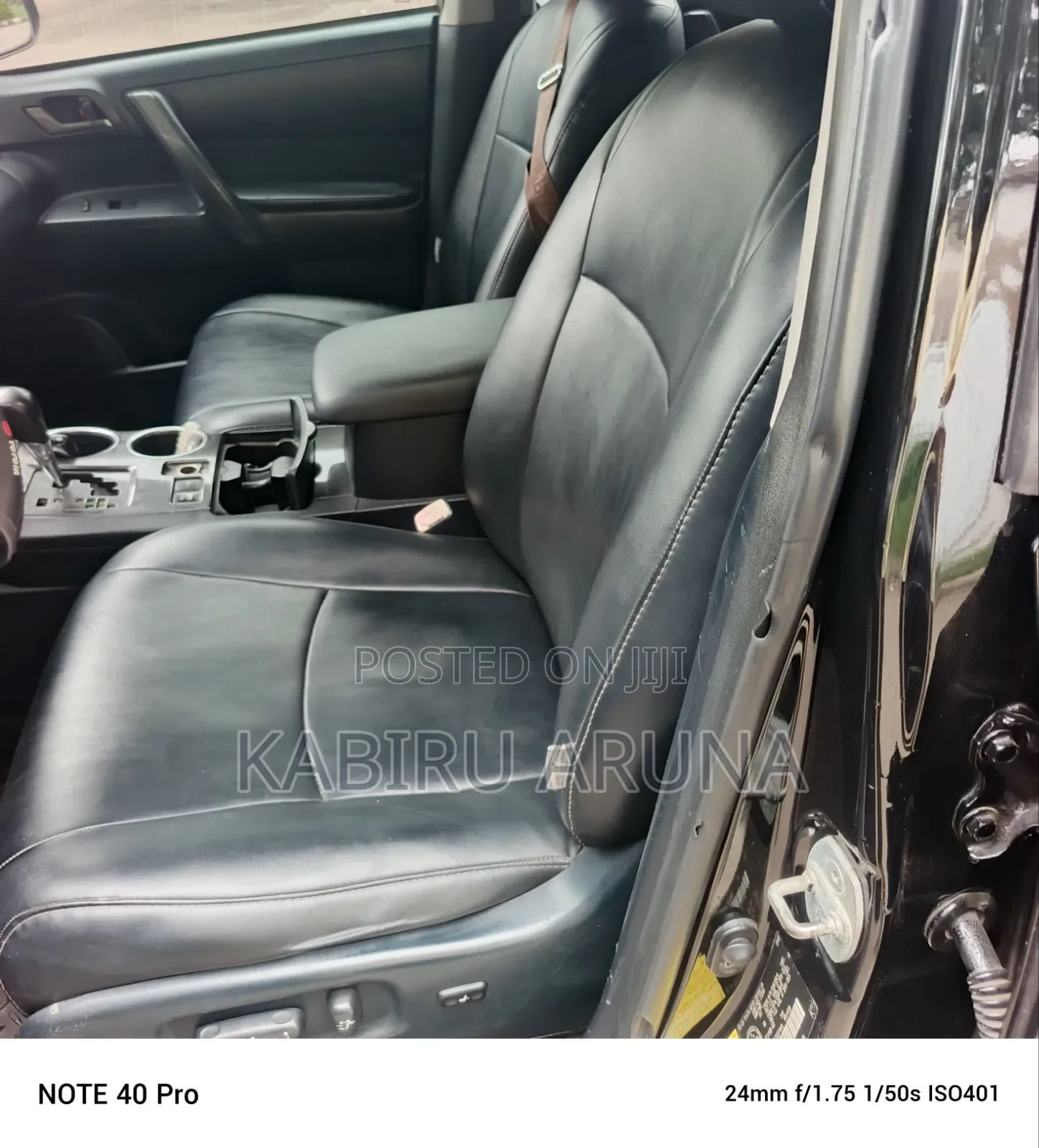 Toyota Highlander 2007 Black