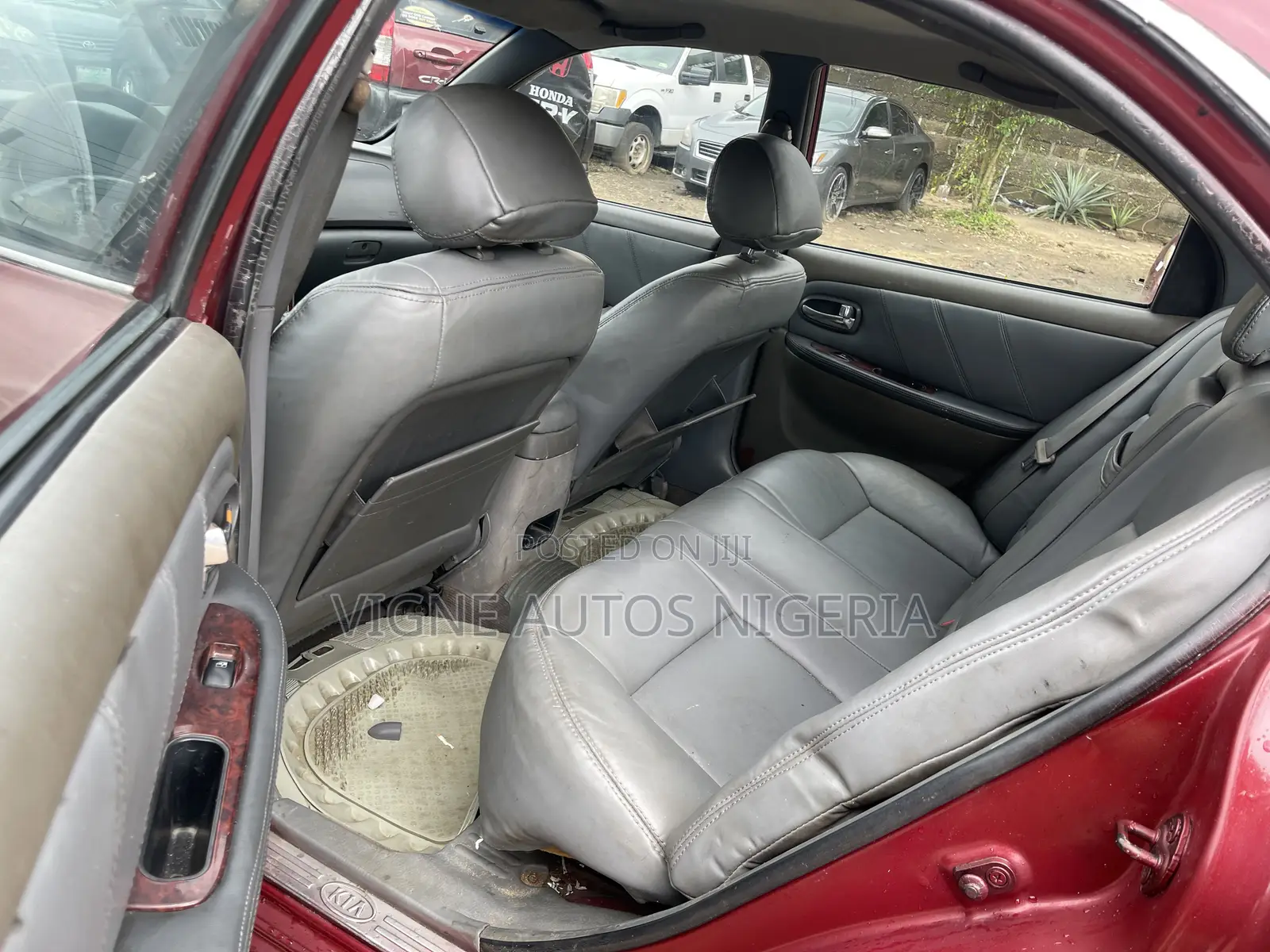 Kia Optima LX Sedan FWD (2.4L 4cyl 5M) 2003 Red