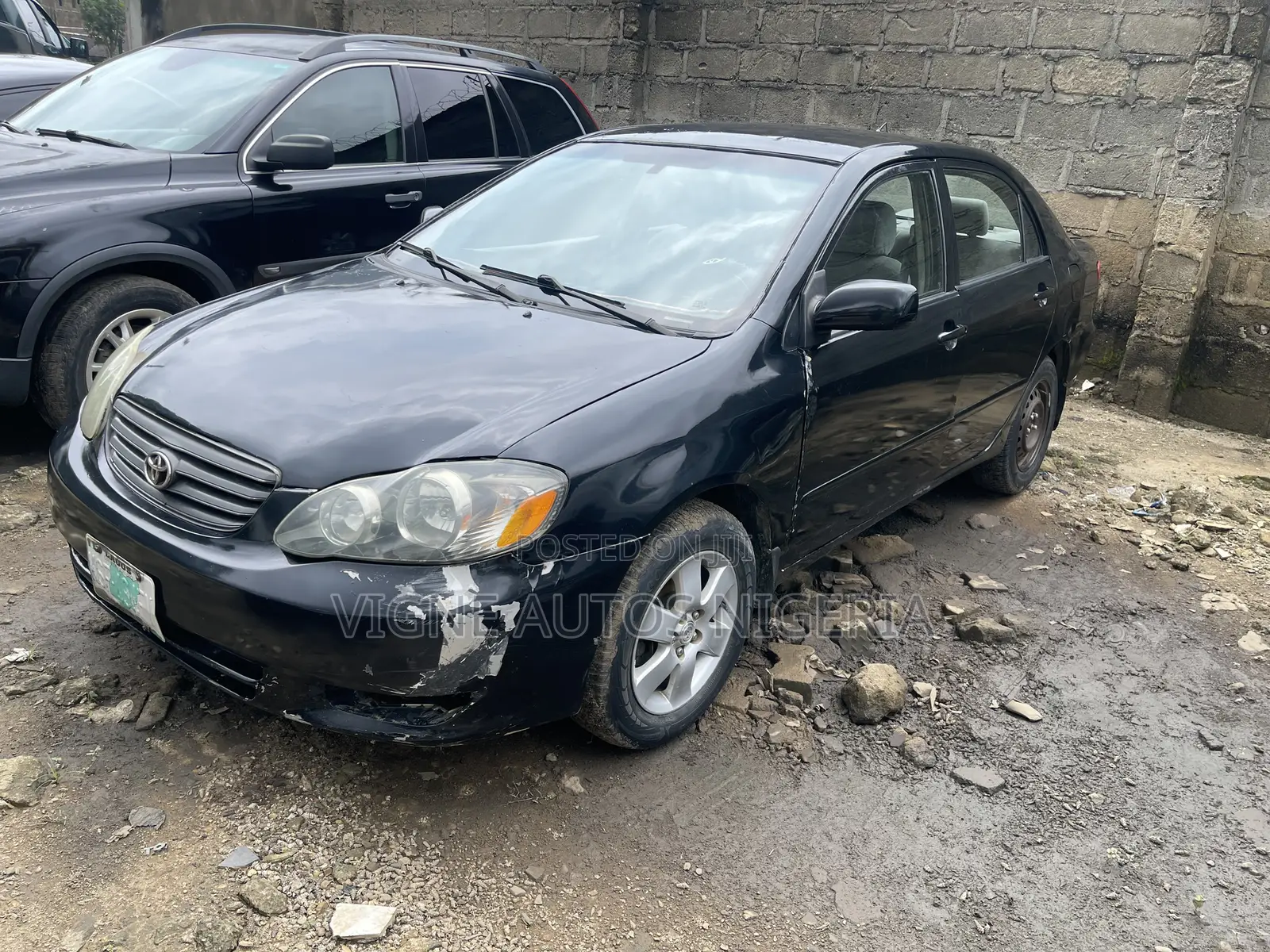 Toyota Corolla Sedan 2003 Black