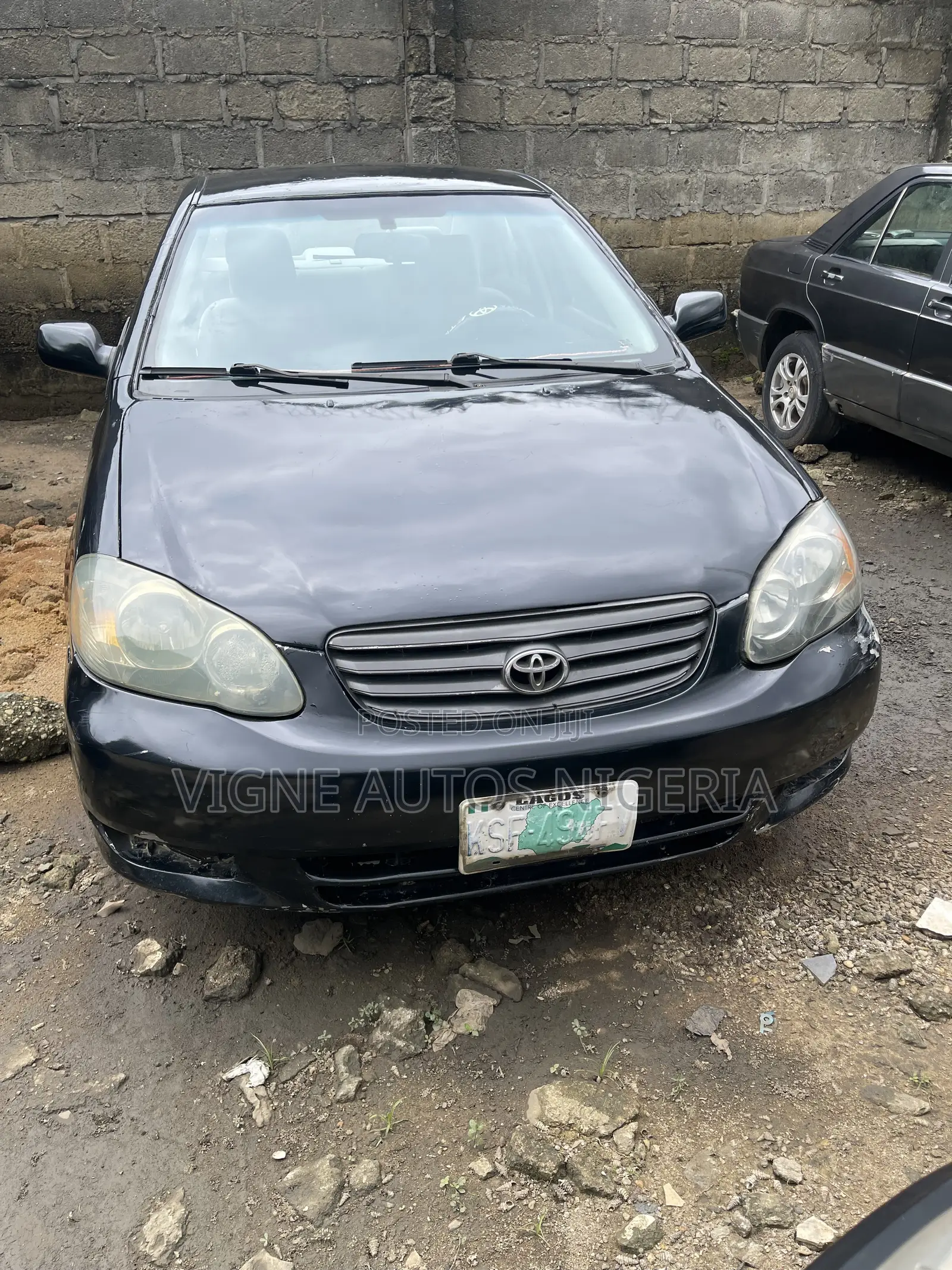 Toyota Corolla Sedan 2003 Black