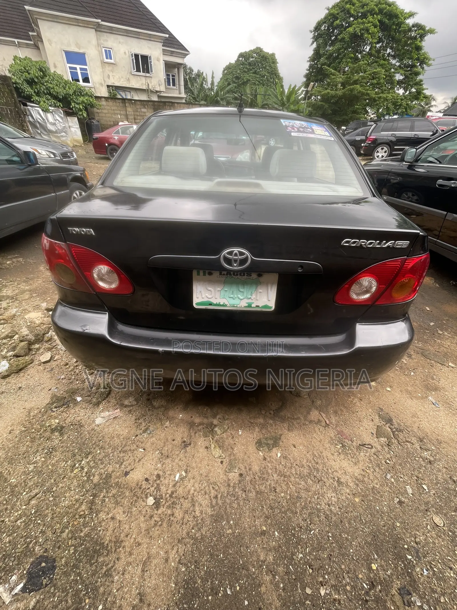 Toyota Corolla Sedan 2003 Black