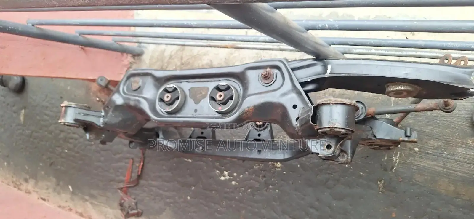 Empty Back Back Beam Hyundai Santa Fe, Kia Sorento, 2008, 2012