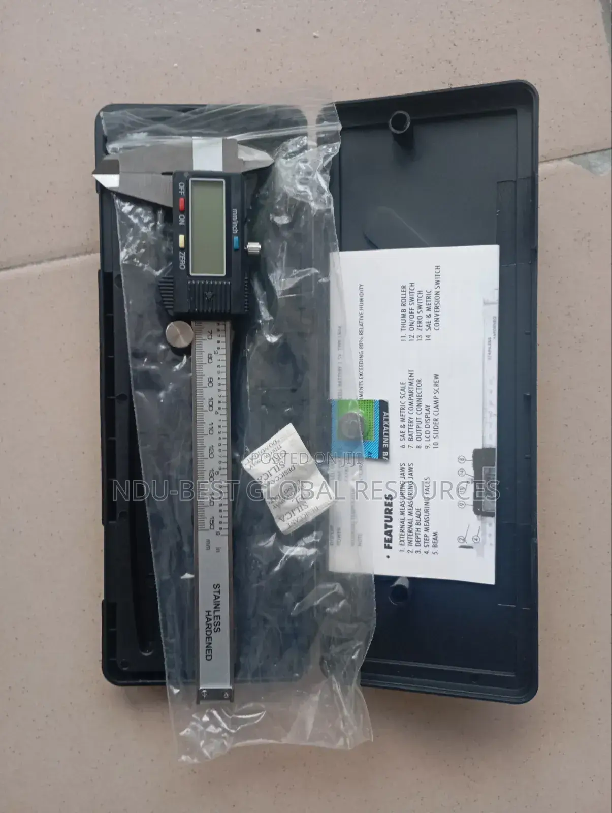 Digital Vernier Caliper (6")