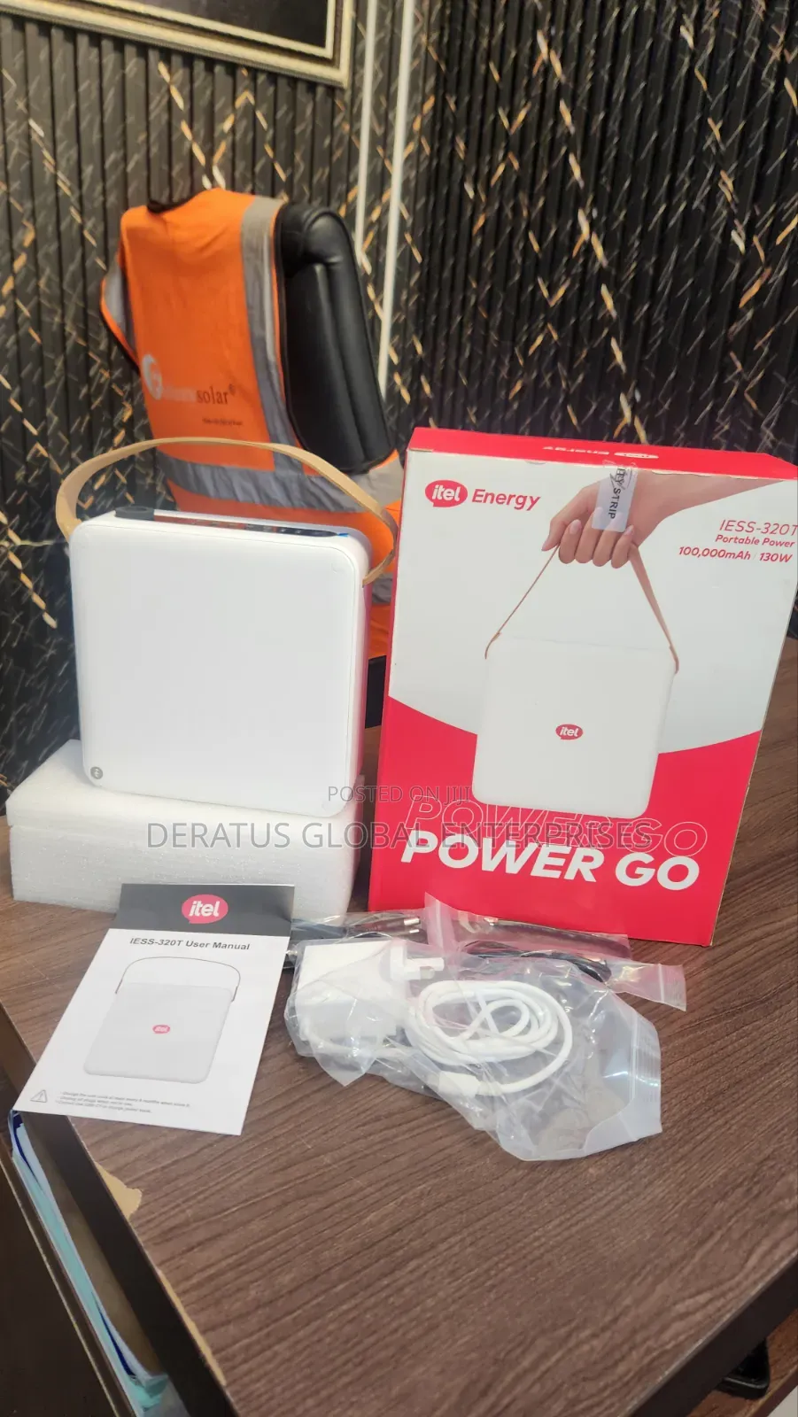 Brand New Itel Portable Power Station_ Ideal for Homes Offices