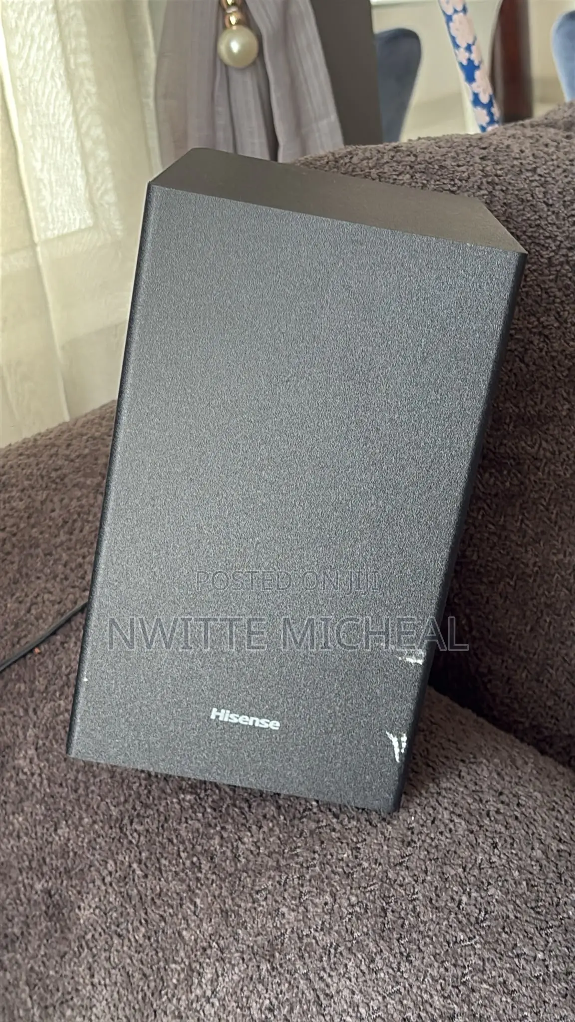 Hisense 70 Inches Smart TV, With Follow Come External Sound System