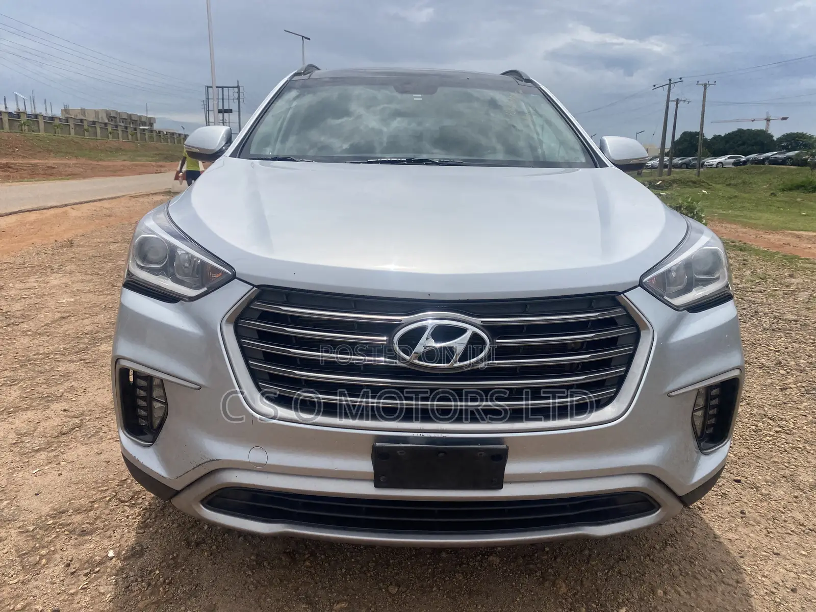 Hyundai Santa Fe Limited Ultimate AWD 2017 Silver