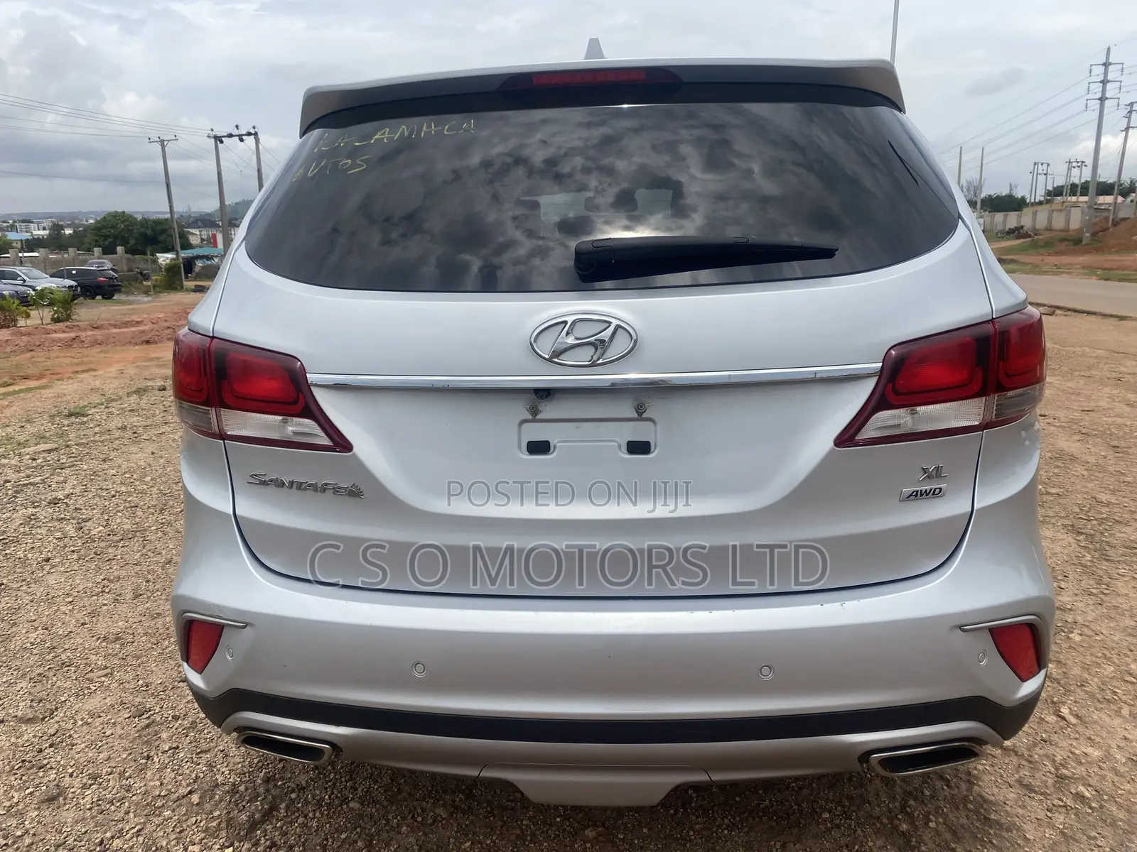 Hyundai Santa Fe Limited Ultimate AWD 2017 Silver