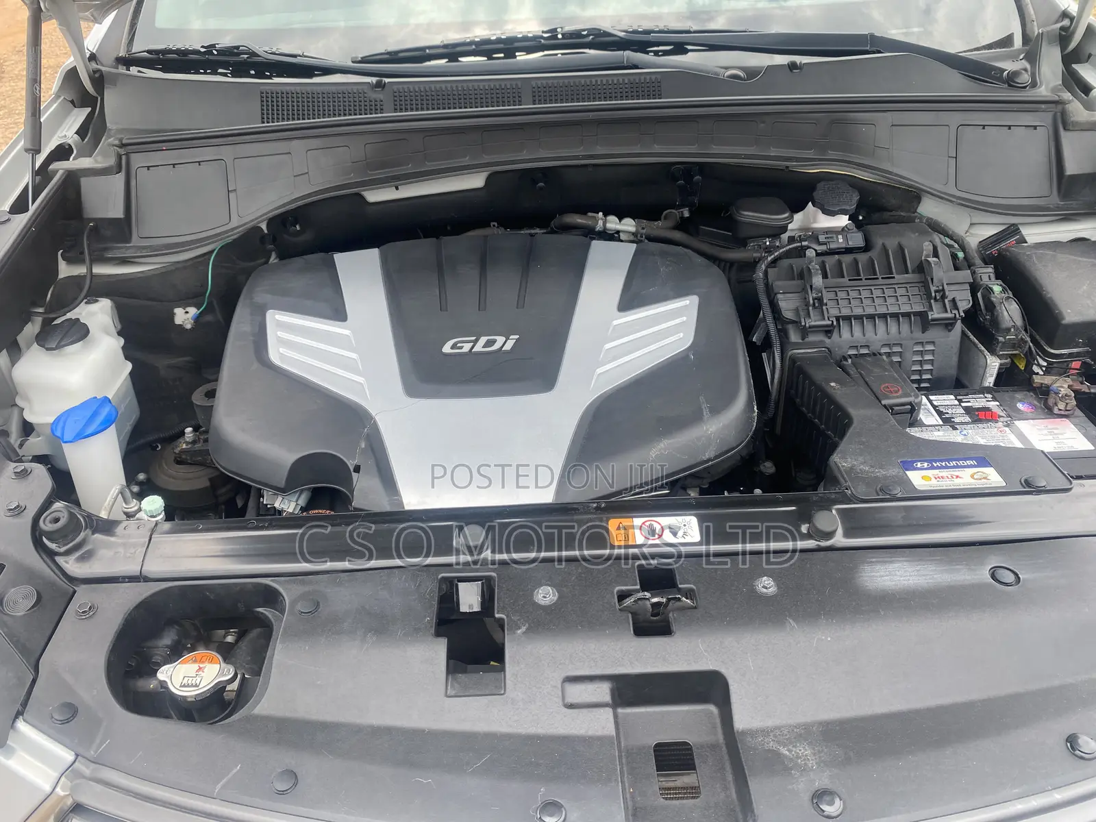 Hyundai Santa Fe Limited Ultimate AWD 2017 Silver