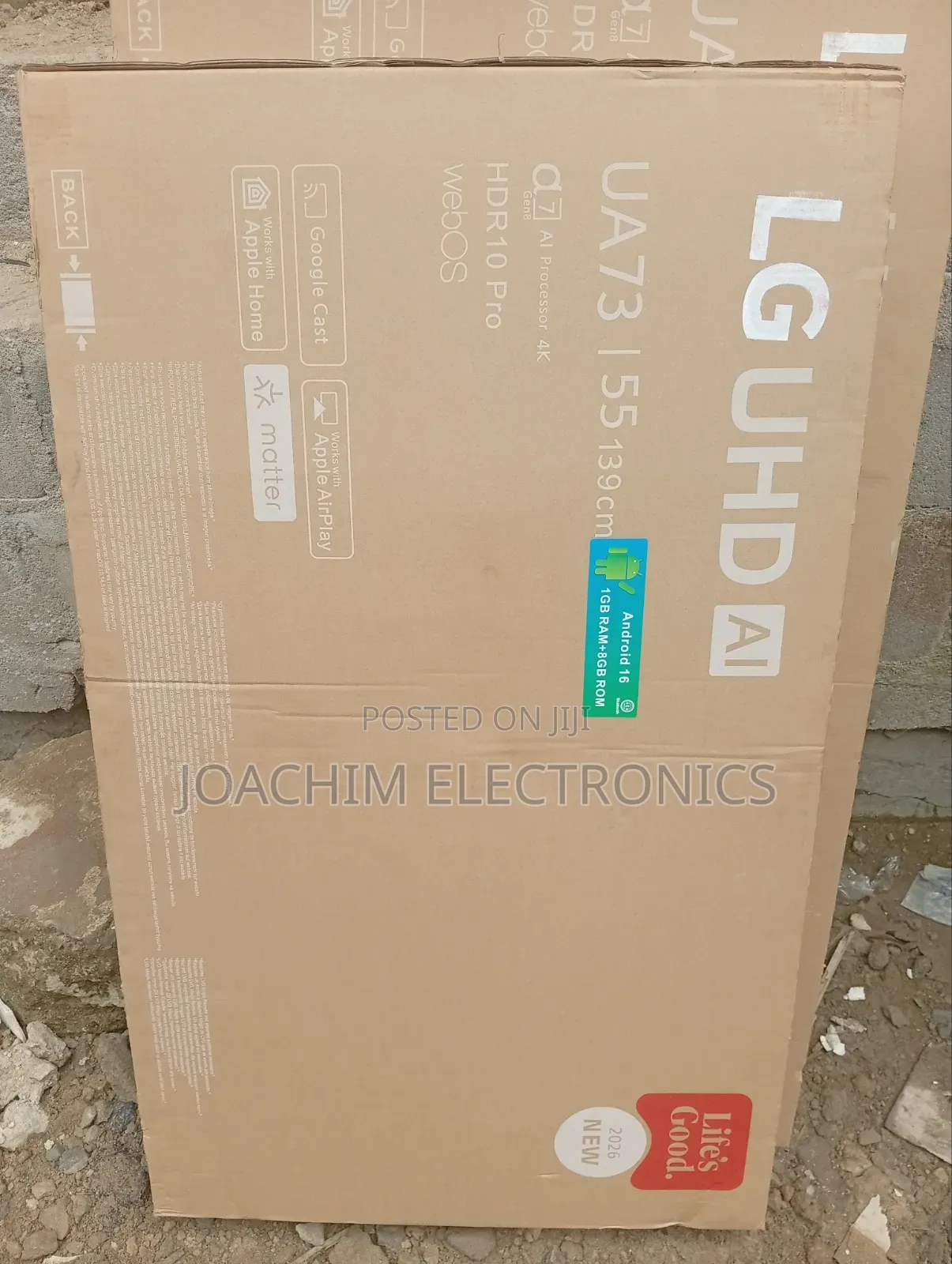 Original LG Uhd 55 Inches Smart Television