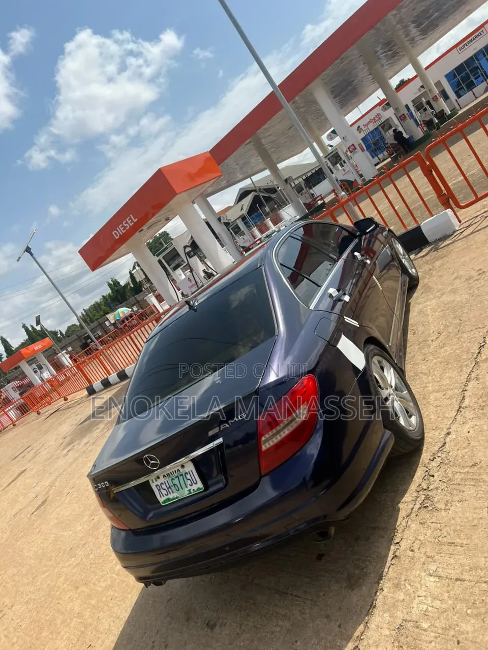 Mercedes-Benz C300 Luxury Sedan AWD (3.0L 6cyl 7A) 2008 Blue