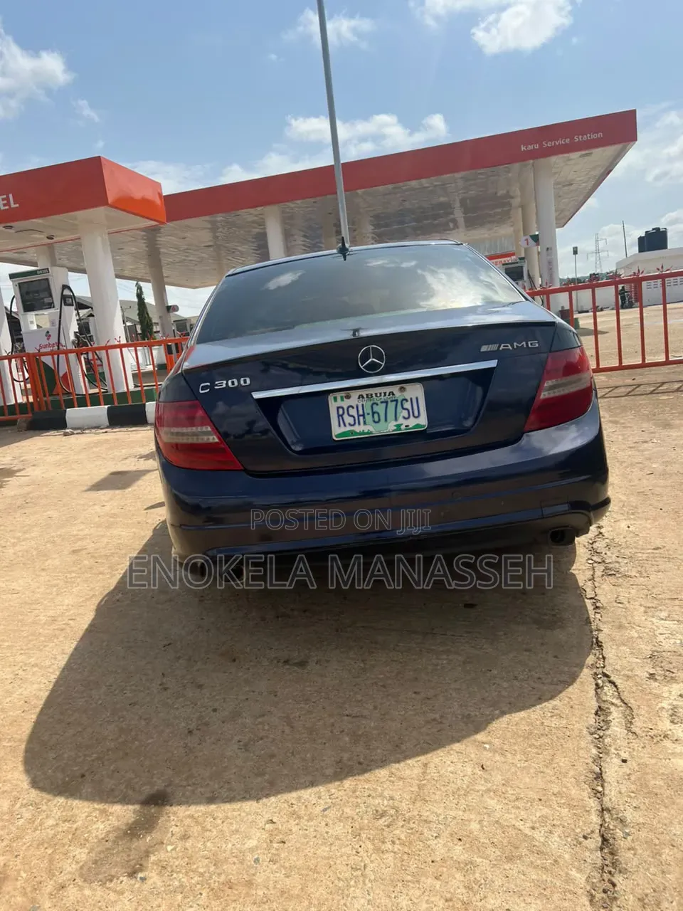 Mercedes-Benz C300 Luxury Sedan AWD (3.0L 6cyl 7A) 2008 Blue