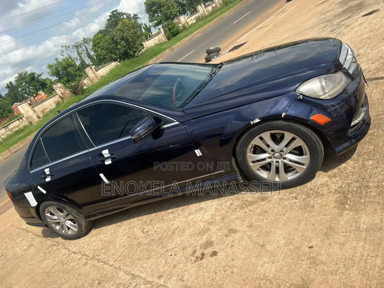 Mercedes-Benz C300 Luxury Sedan AWD (3.0L 6cyl 7A) 2008 Blue