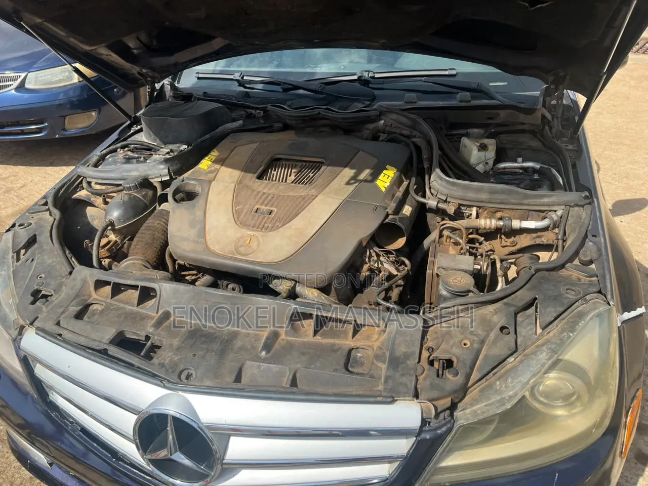 Mercedes-Benz C300 Luxury Sedan AWD (3.0L 6cyl 7A) 2008 Blue