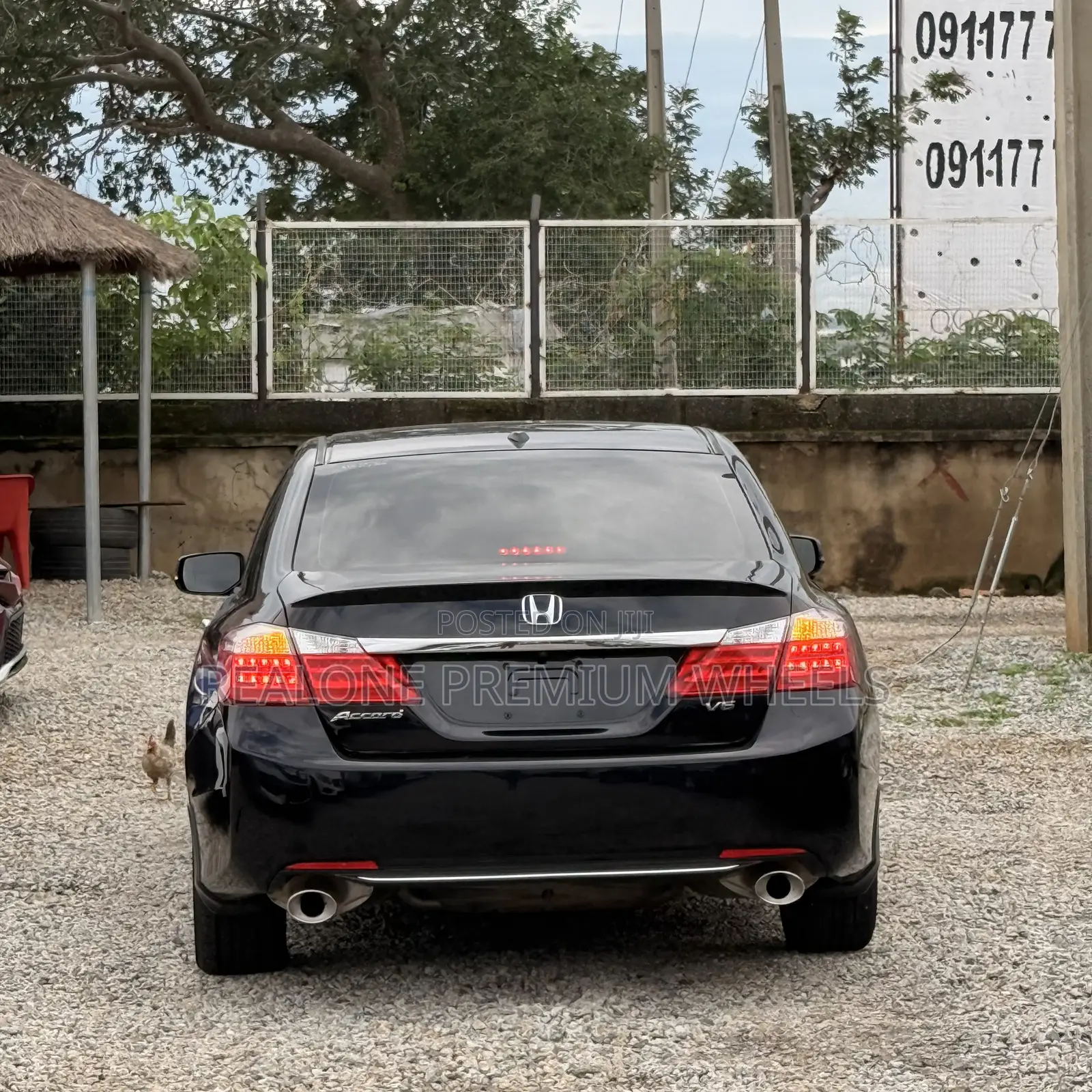 Honda Accord EX-L V-6 4dr Sedan (3.5L 6cyl 6A) 2015 Black