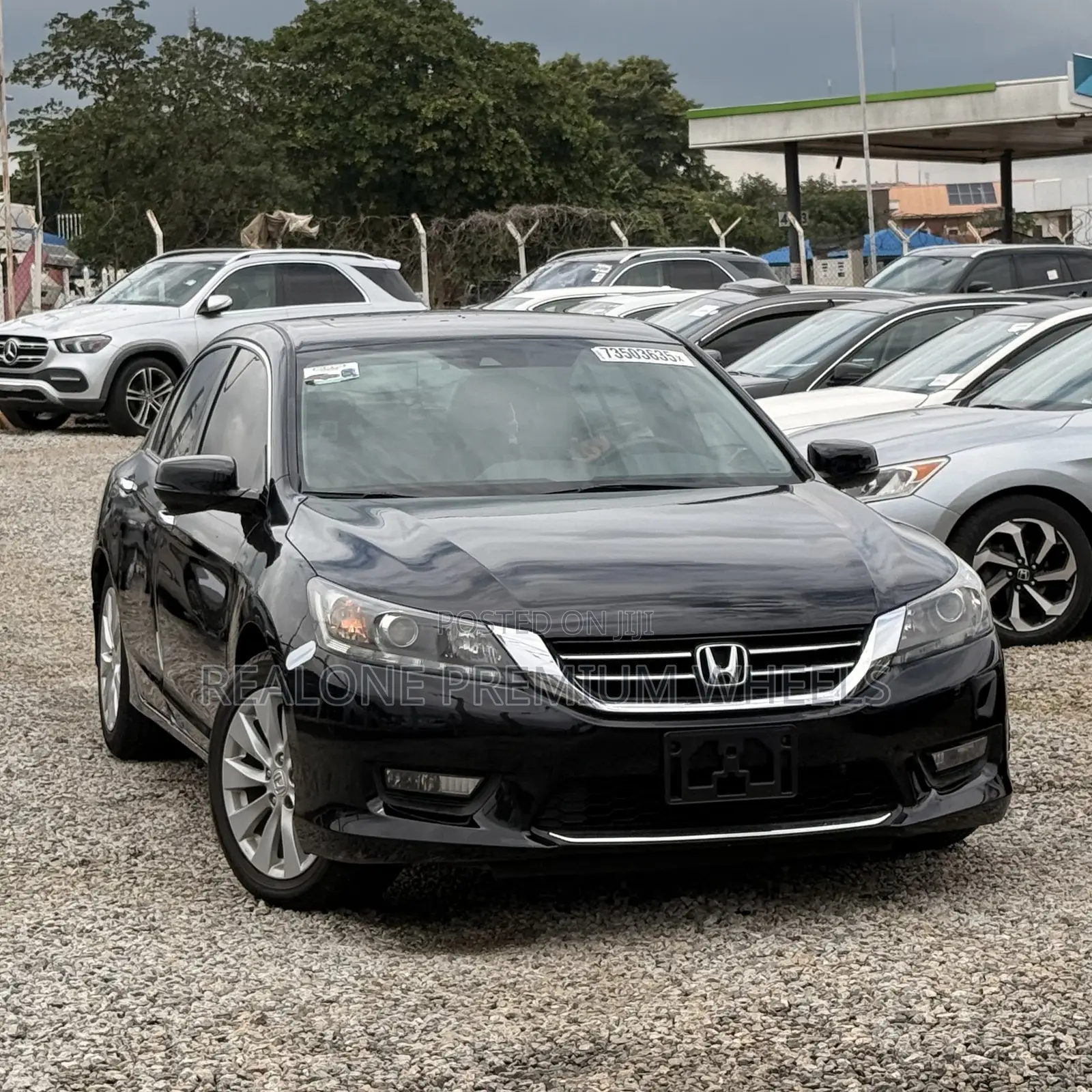 Honda Accord EX-L V-6 4dr Sedan (3.5L 6cyl 6A) 2015 Black