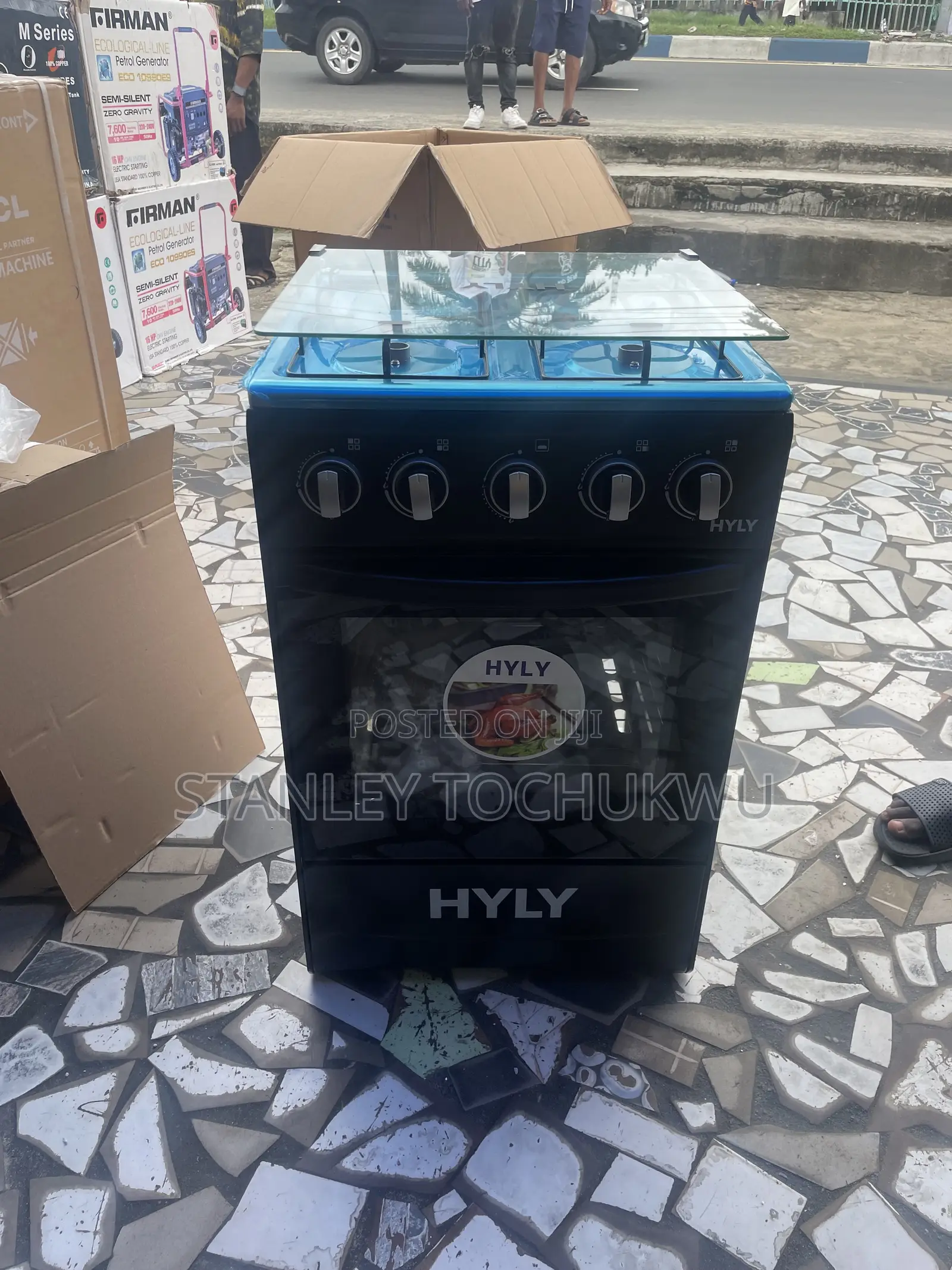 Hyly Gas Cooker 4 Burner 50*50