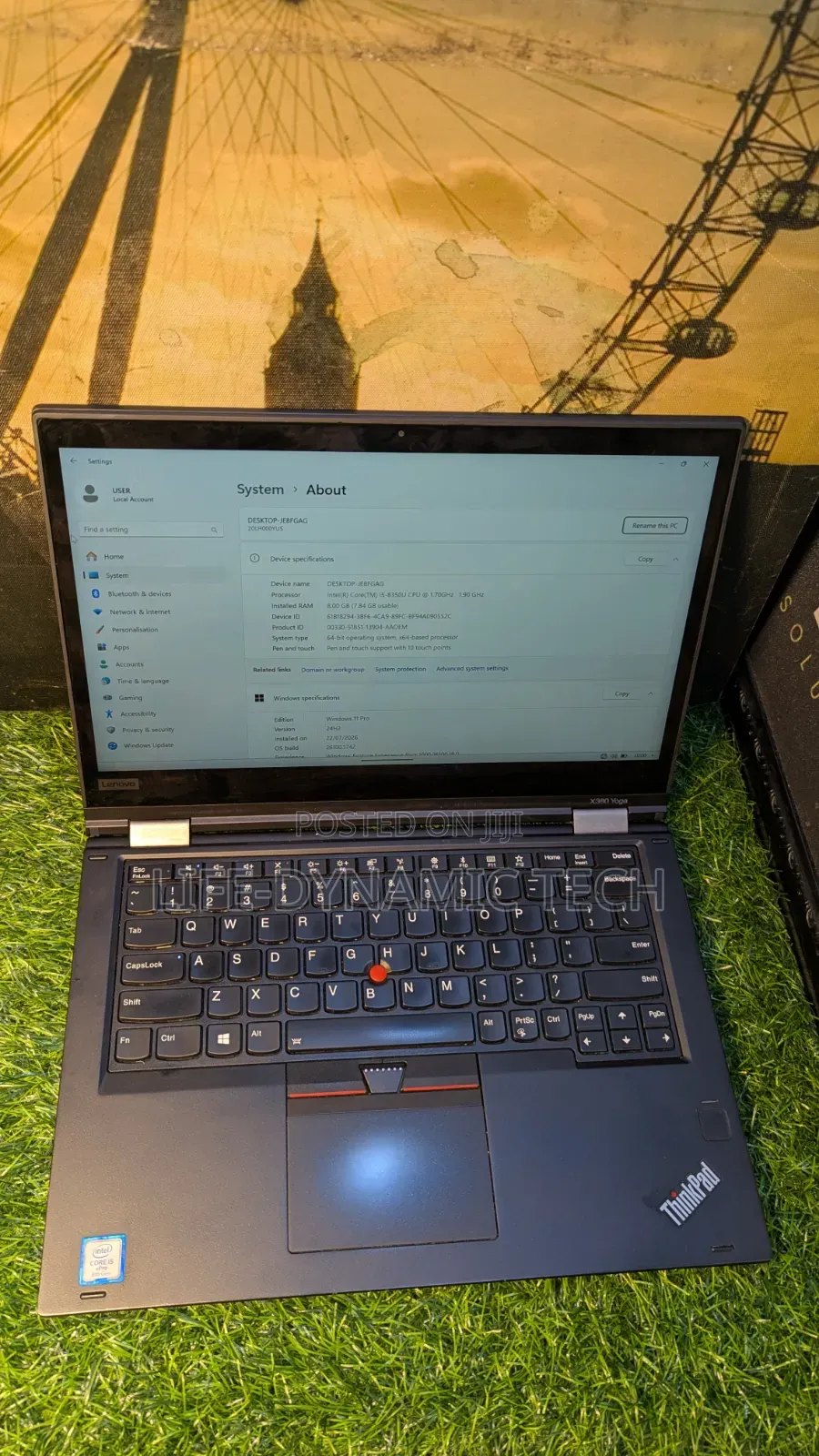 Laptop Lenovo ThinkPad X380 Yoga 8GB Intel Core i5 SSD 128GB