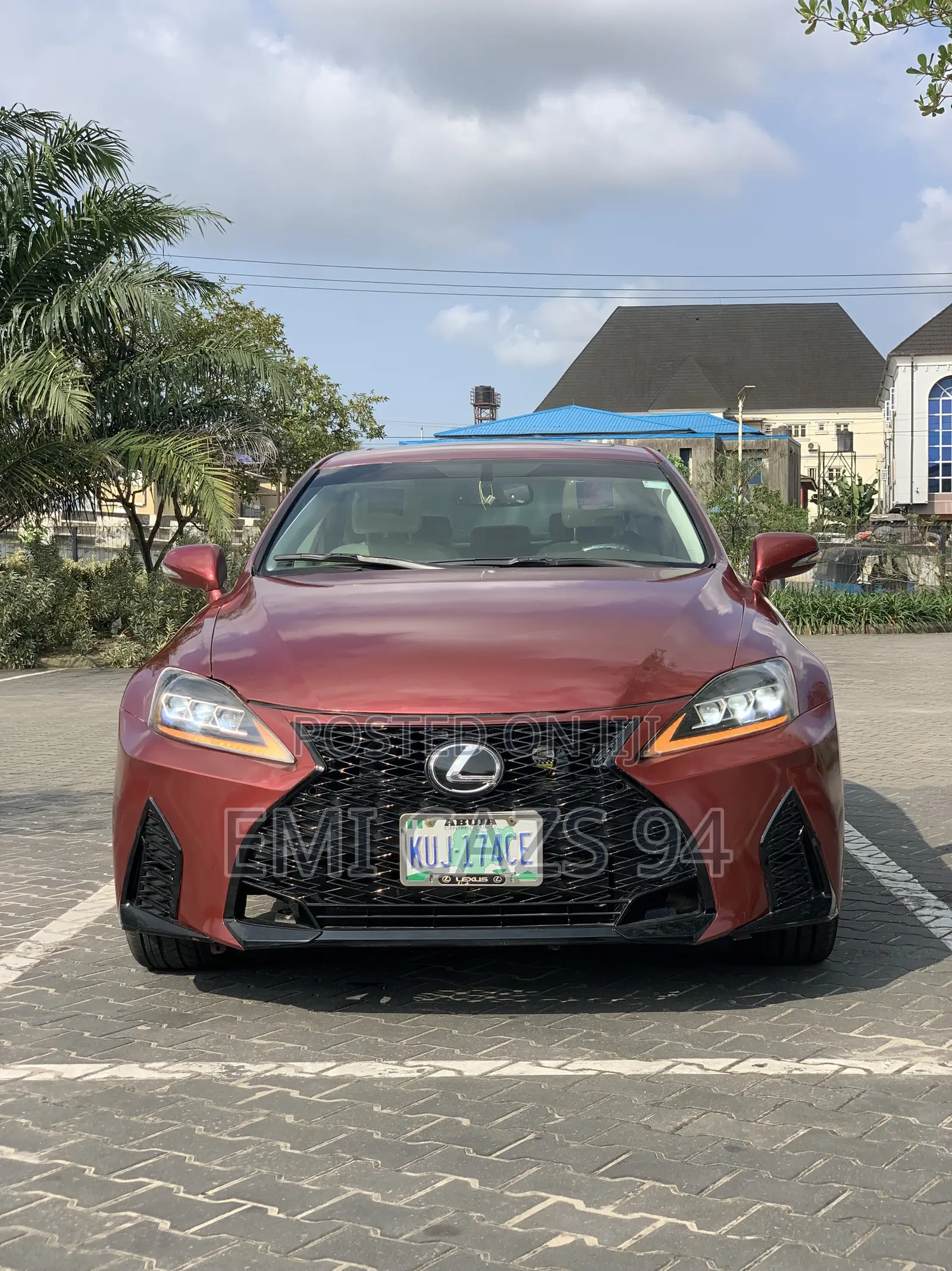 Lexus IS 250 2010 Red