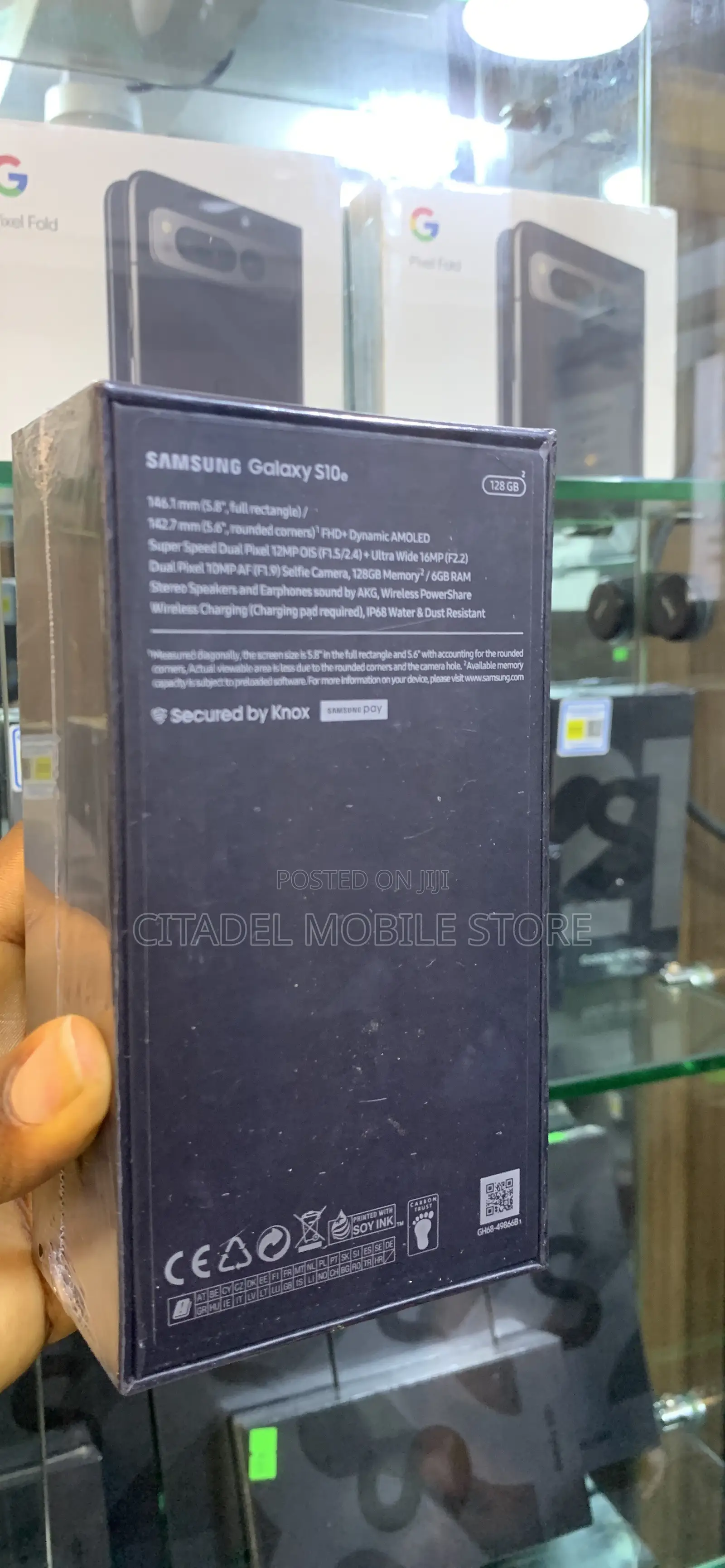 New Samsung Galaxy S10e 128 GB Blue