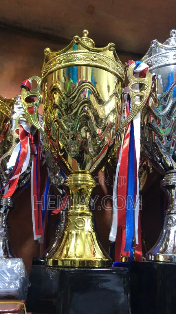 Classic Quality Golden Trophy Cup for Sport and Events