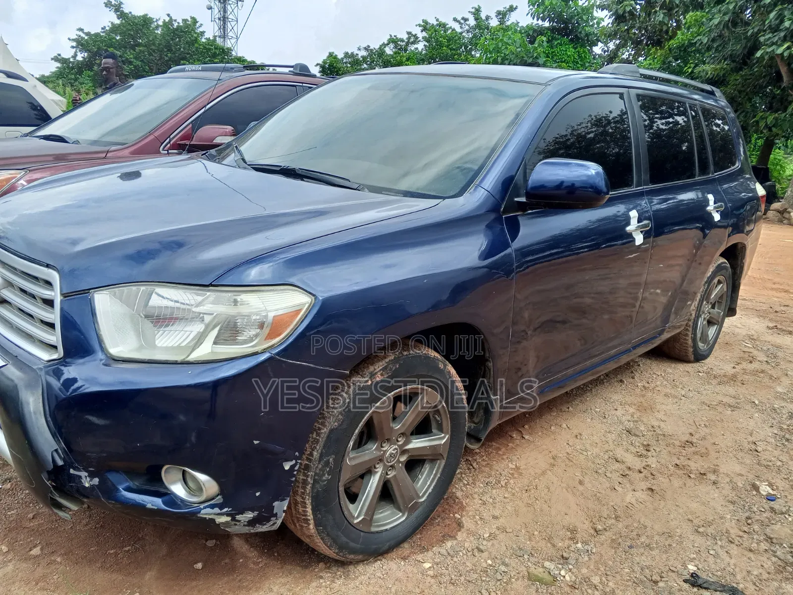 Toyota Highlander 2010 Blue