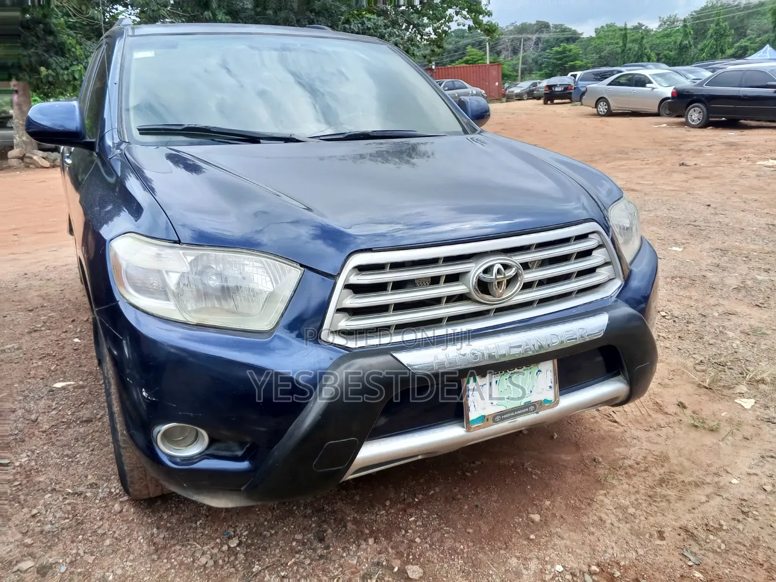 Toyota Highlander 2010 Blue