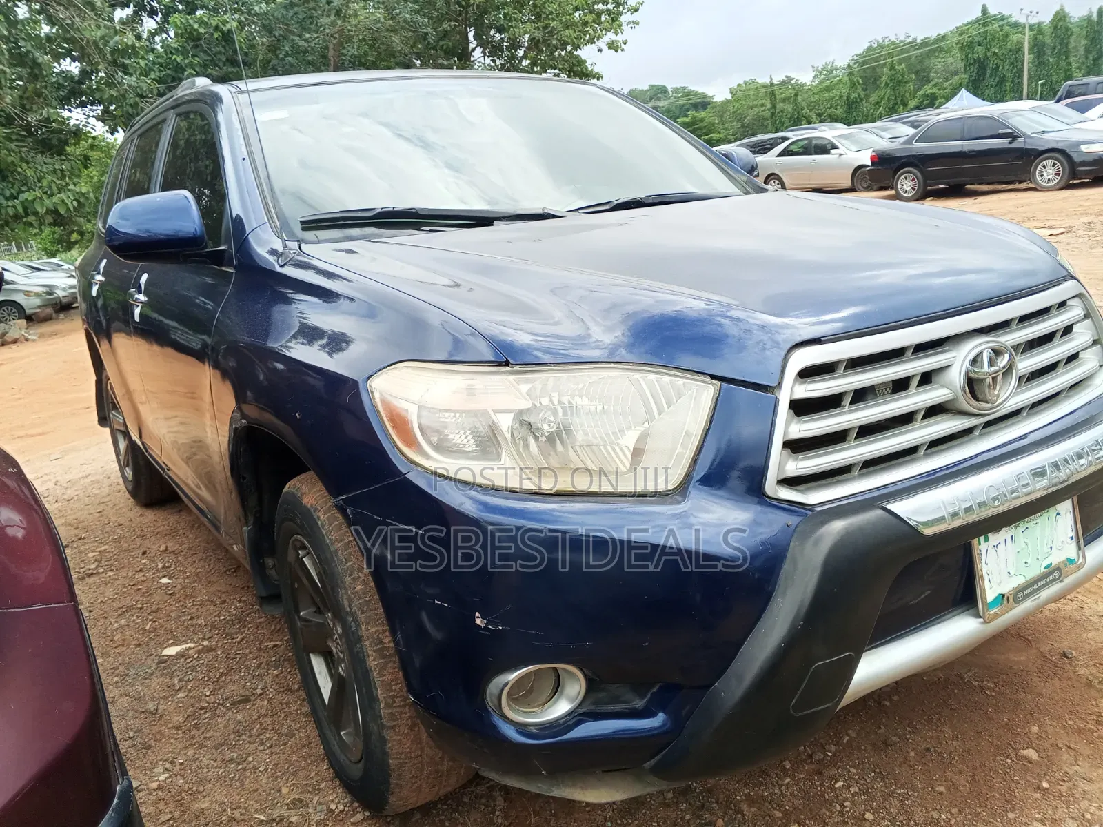 Toyota Highlander 2010 Blue