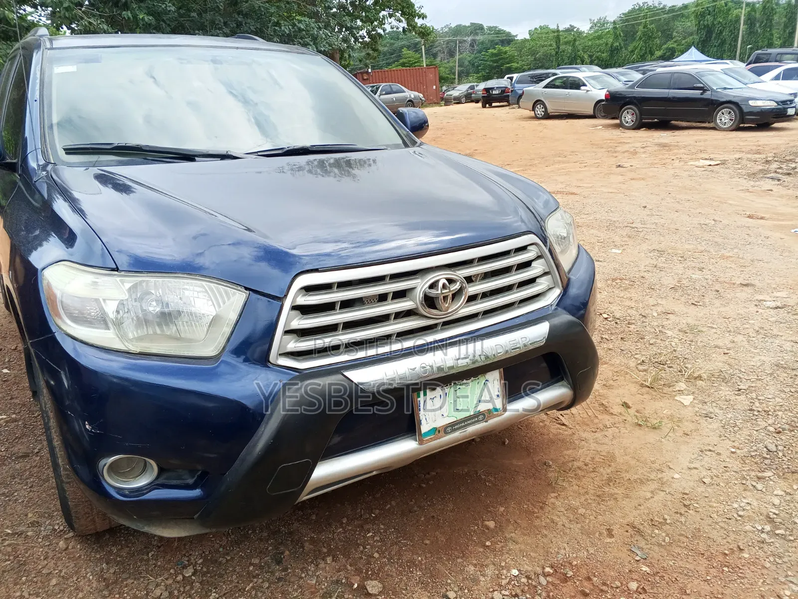 Toyota Highlander 2010 Blue