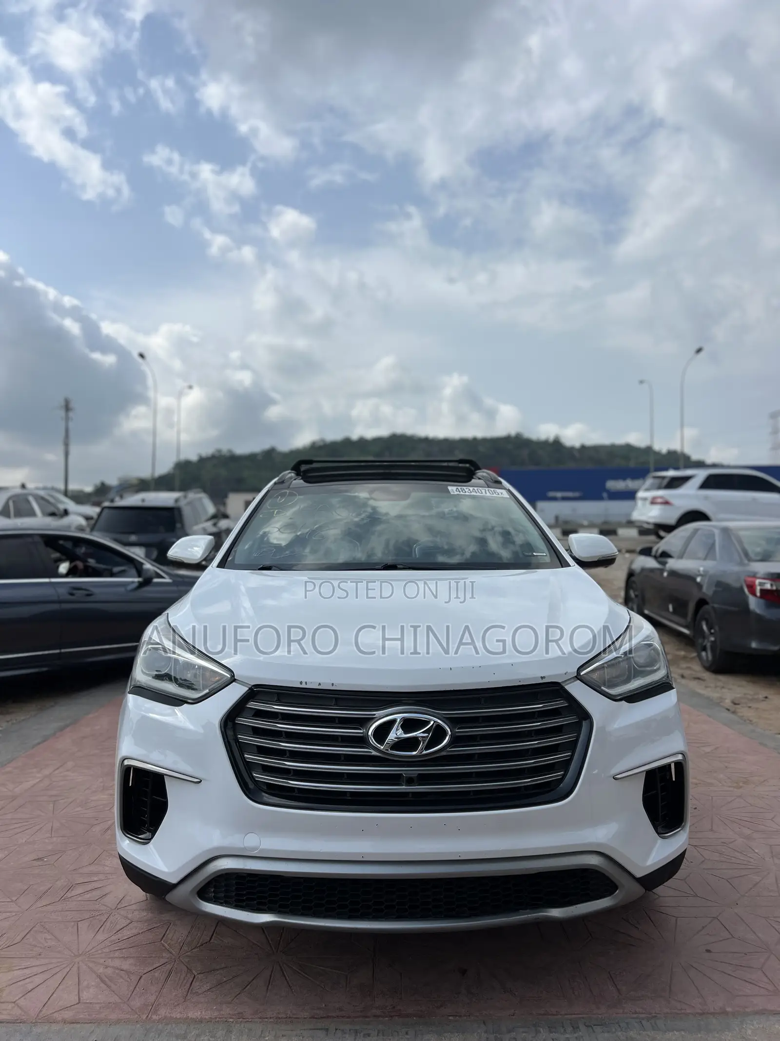 Hyundai Santa Fe Limited Ultimate FWD 2017 White