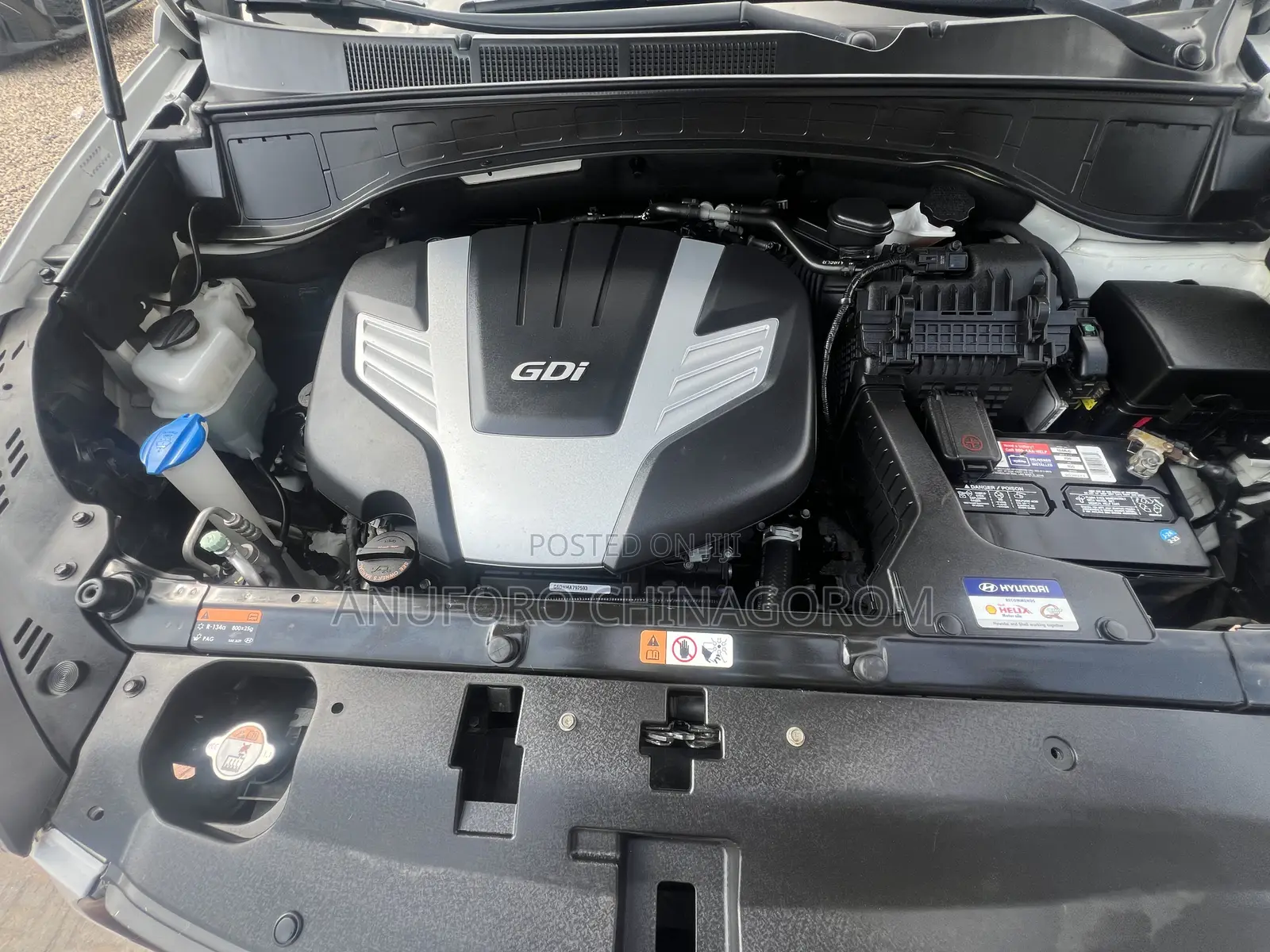 Hyundai Santa Fe Limited Ultimate FWD 2017 White