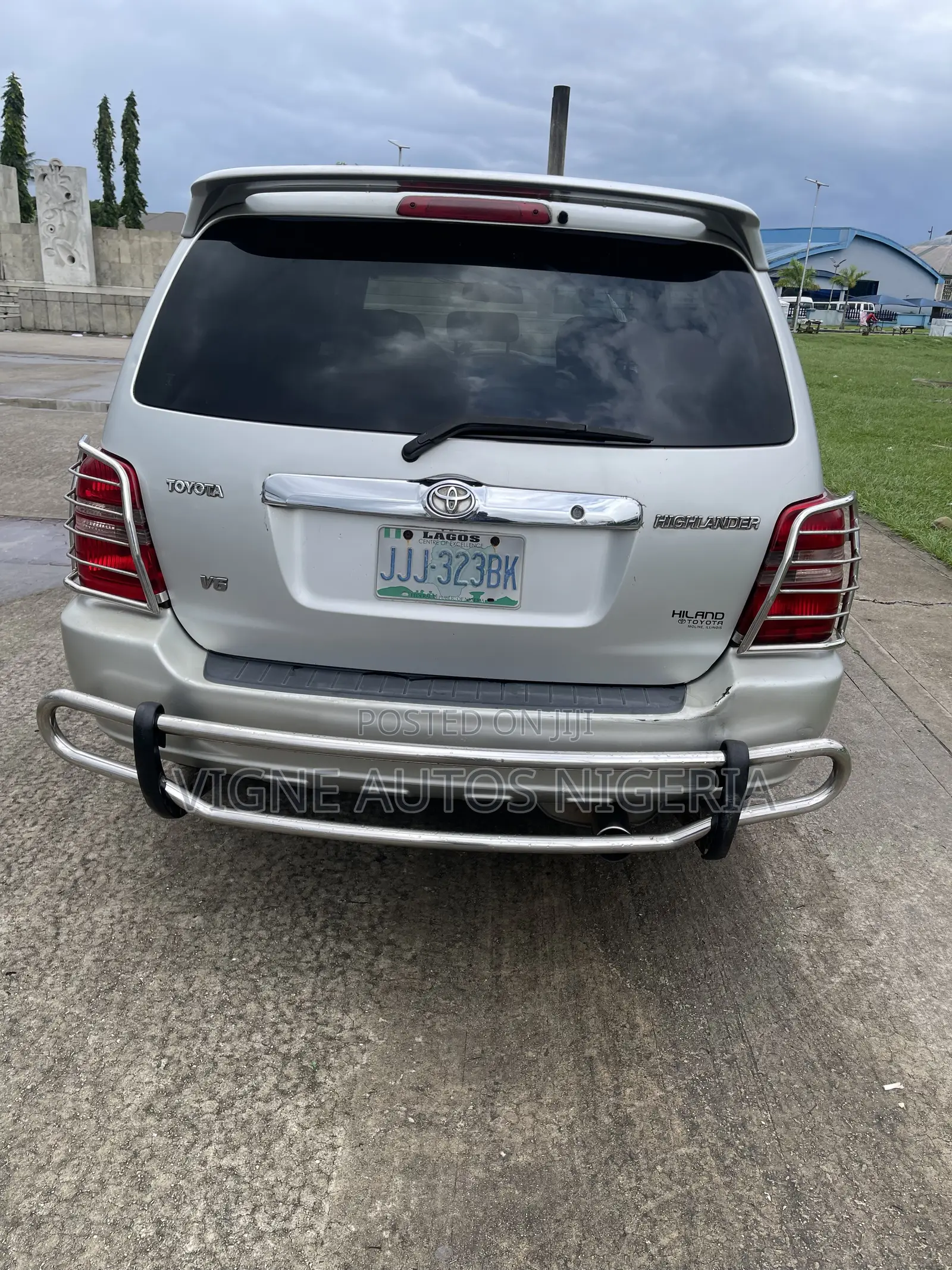 Toyota Highlander V6 AWD 2004 Silver