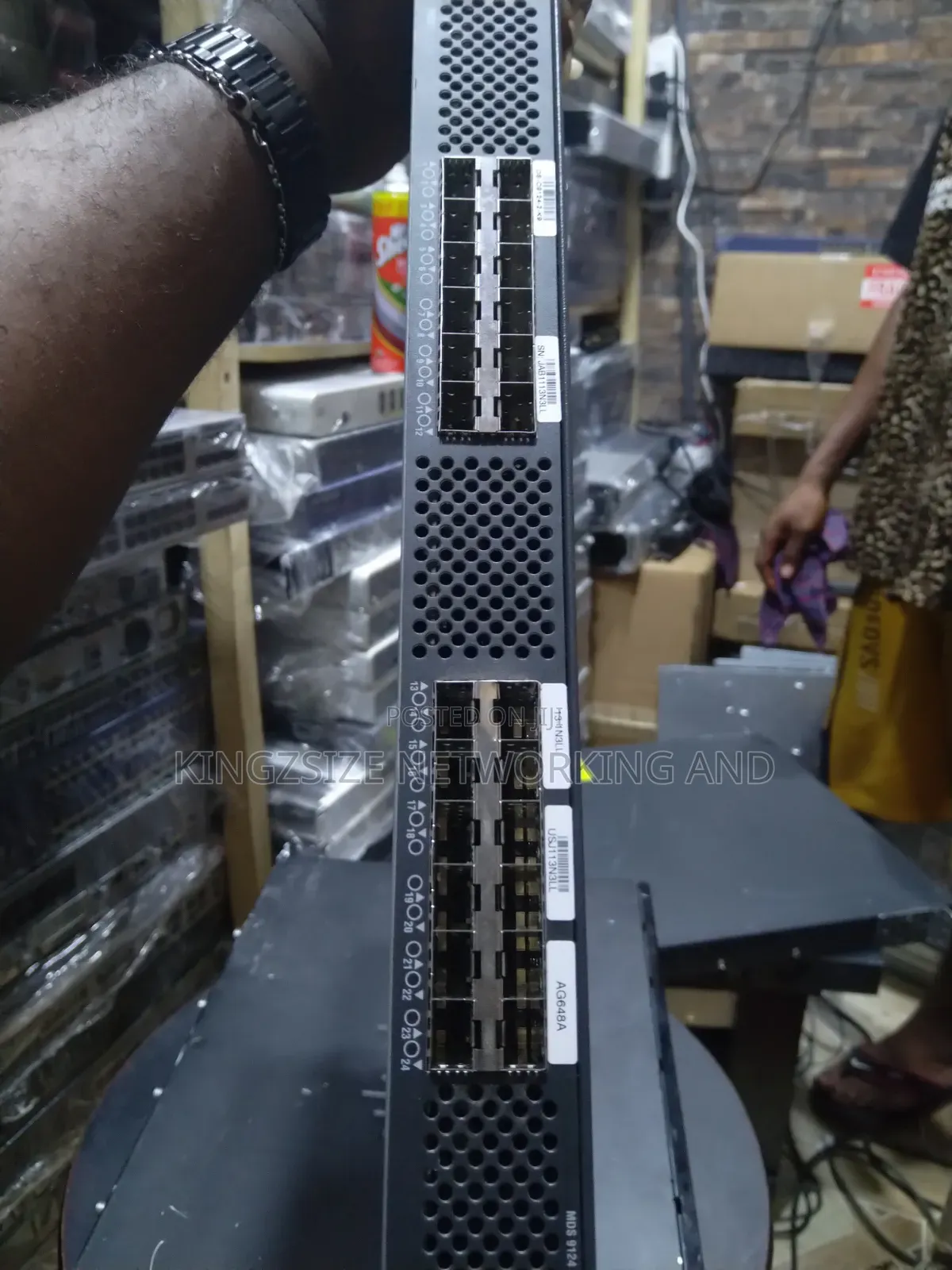 Cisco MDS 9124 Fiber Switch