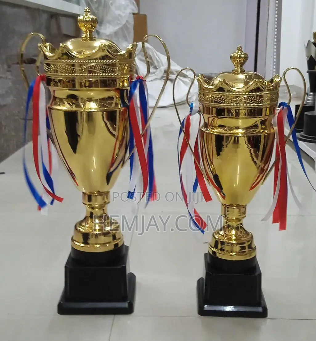 Classic Quality Golden Trophy Cup for Sport and Events