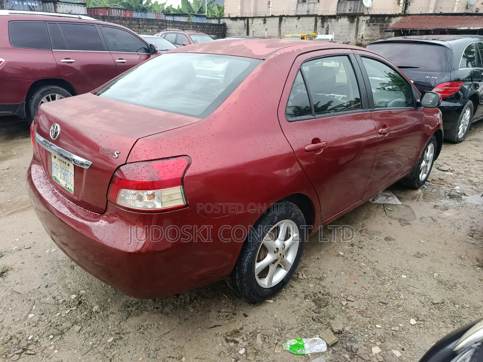 Toyota Yaris 2007 Red