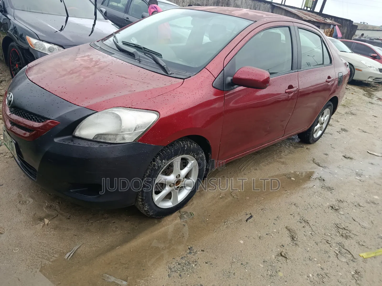 Toyota Yaris 2007 Red