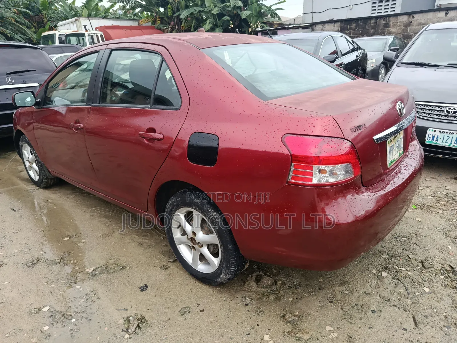 Toyota Yaris 2007 Red
