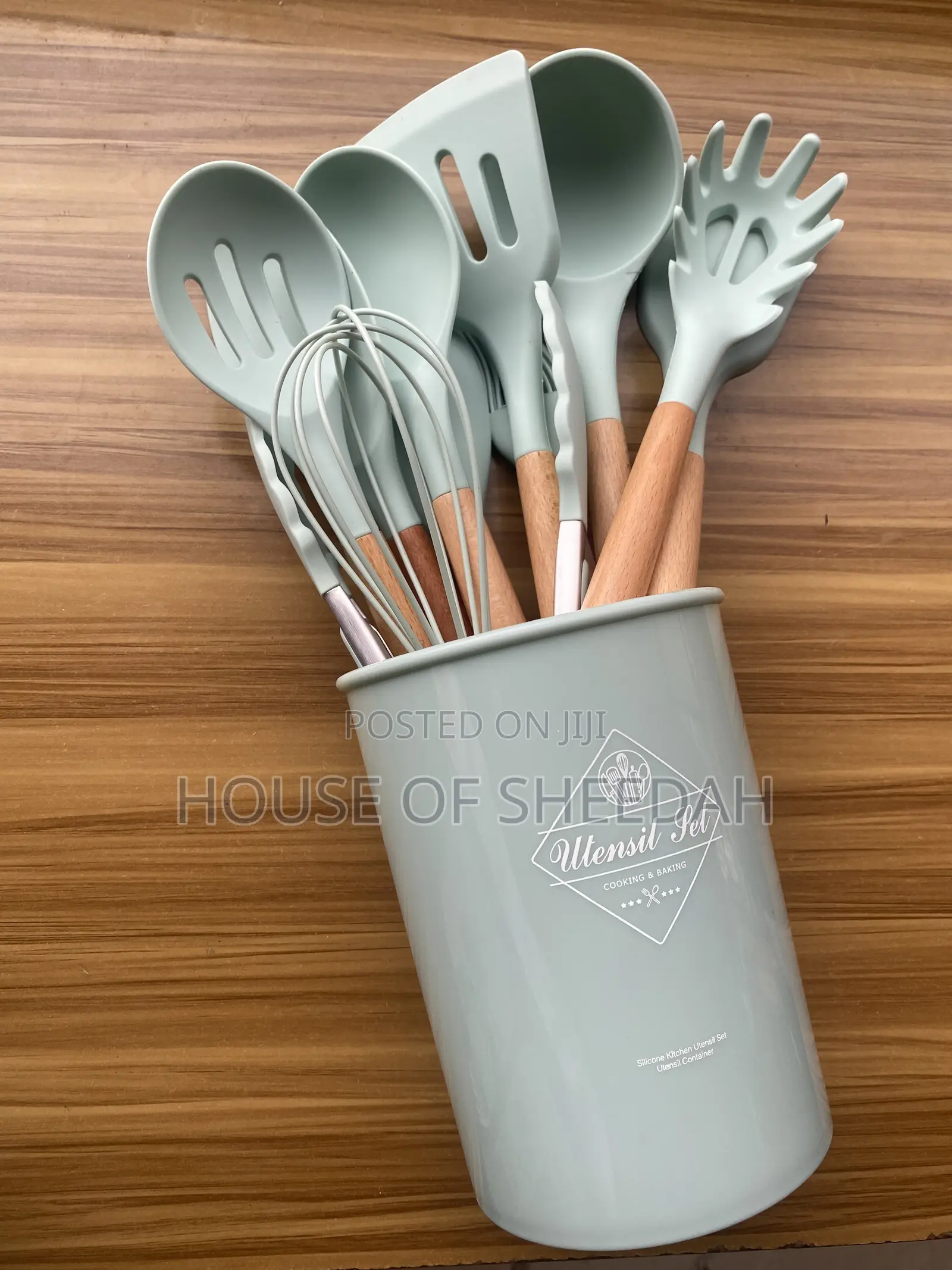 12-Pieces Silicone Kitchen Utensil Set
