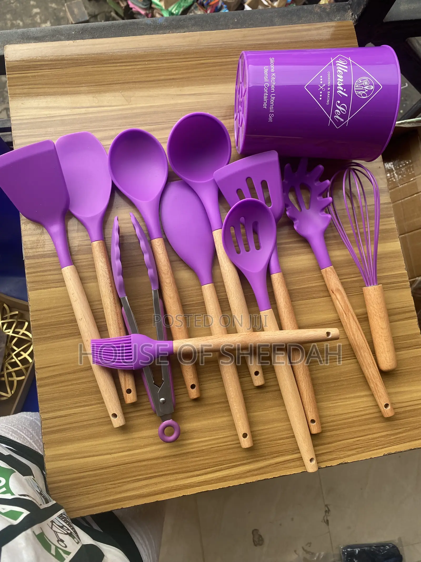 12-Pieces Silicone Kitchen Utensil Set
