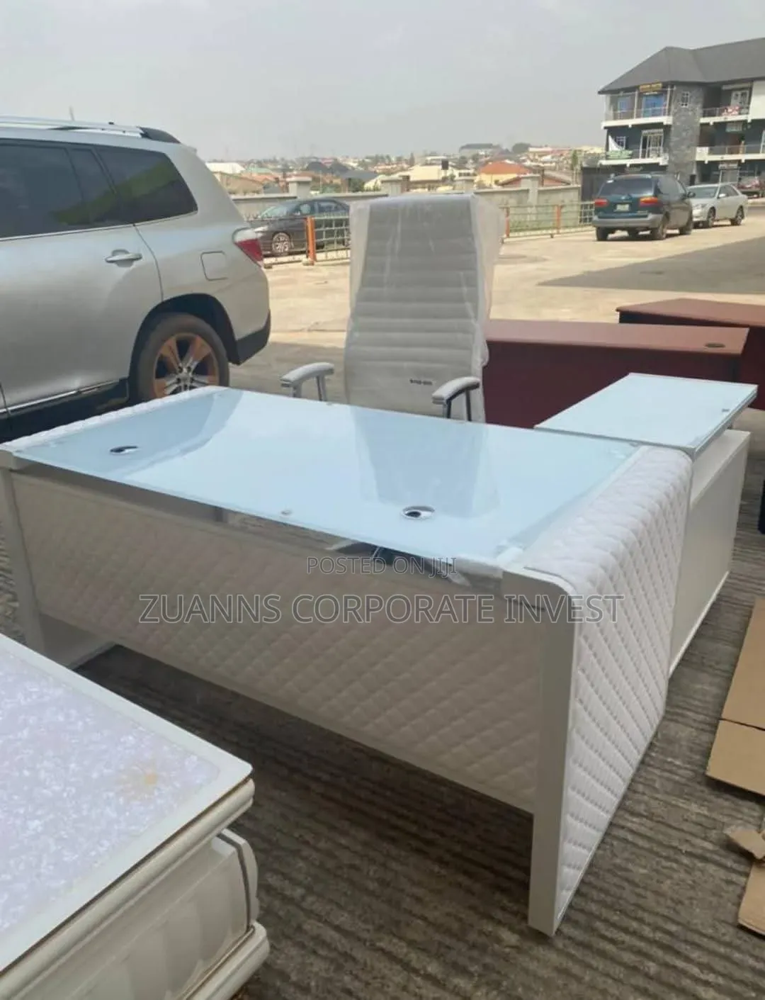 Black Executive Office Table