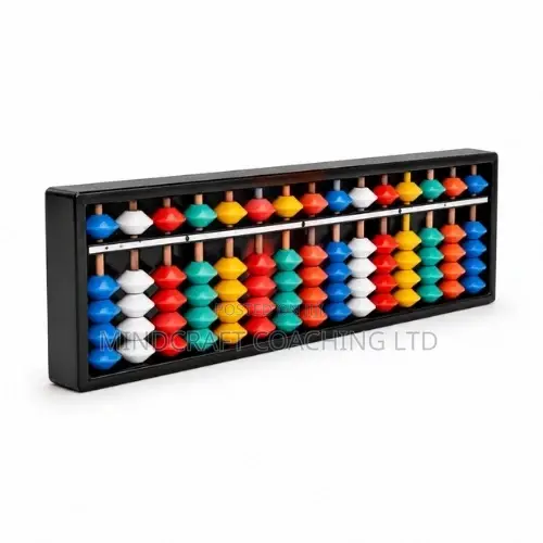17 Columns Colorful Abacus Soroban Tool for Kids Mental Maths