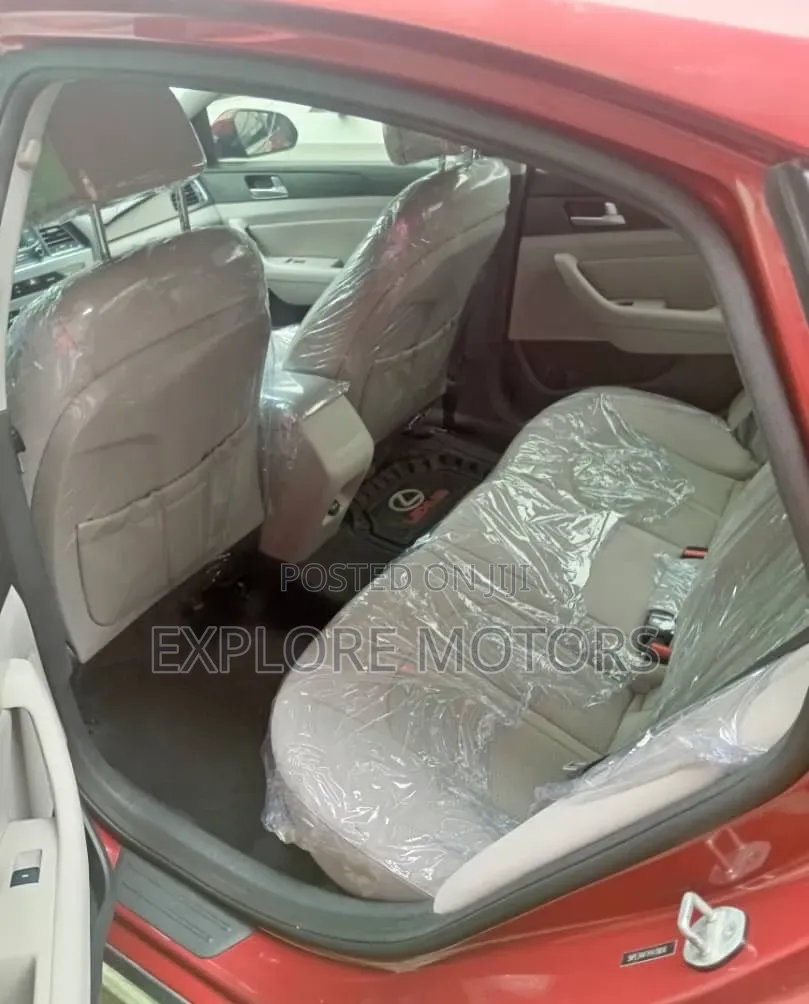 Hyundai Sonata 2015 Red