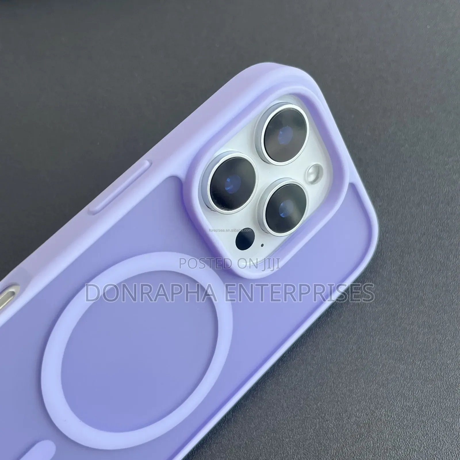 iPhone 15 Pro Thick Jelly Protective Pouch Case
