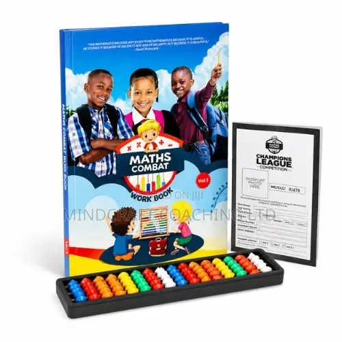 Maths Combat Kit With Colourful 17 Rod Soroban Abacus for Kids