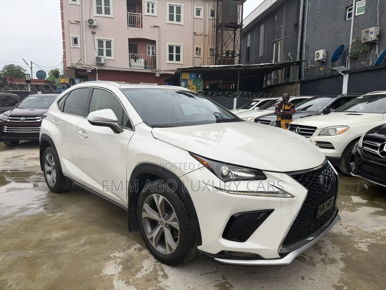 Lexus NX 200t FWD 2017 White
